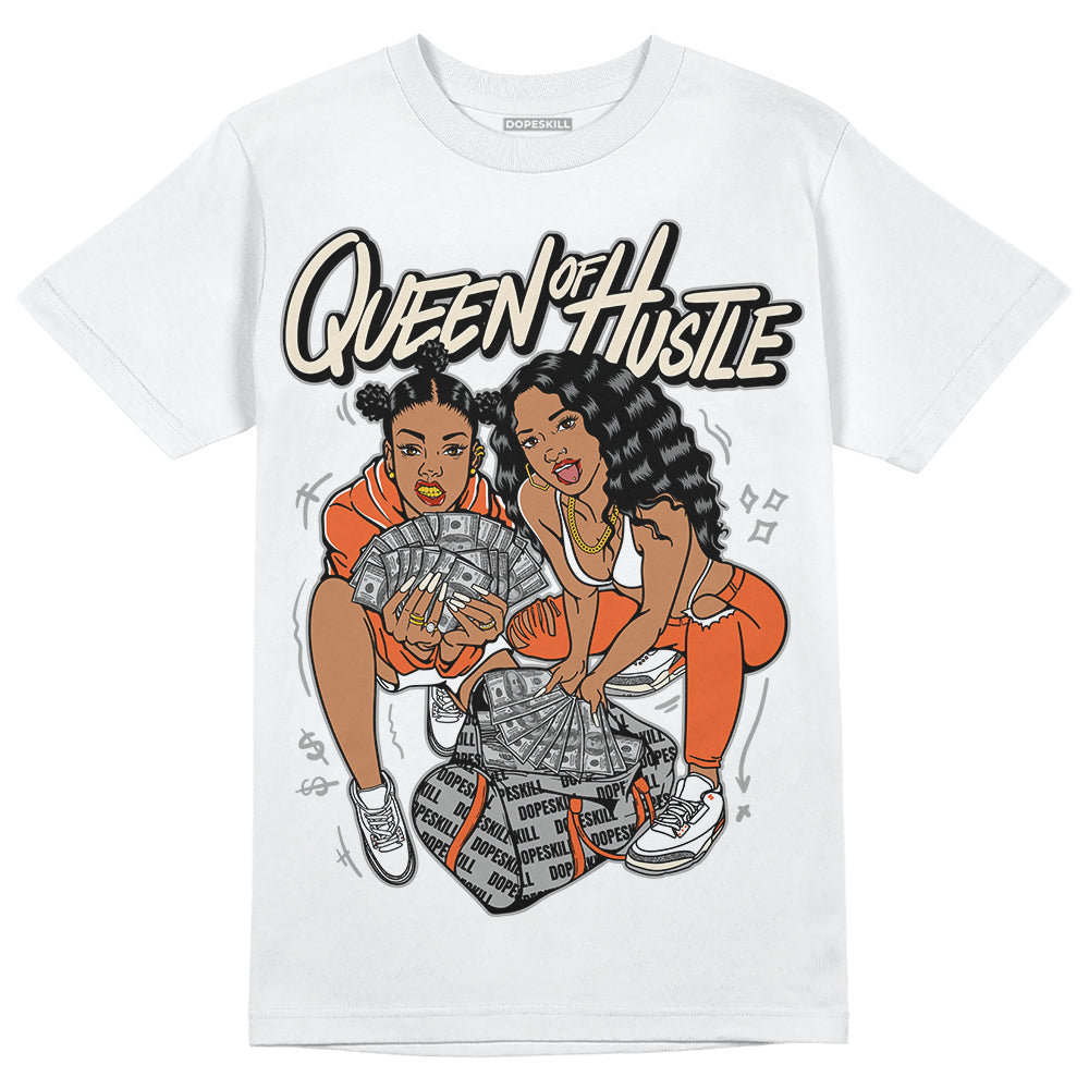 Georgia Peach 3s superstreetwear T-Shirt Queen Of Hustle Graphic