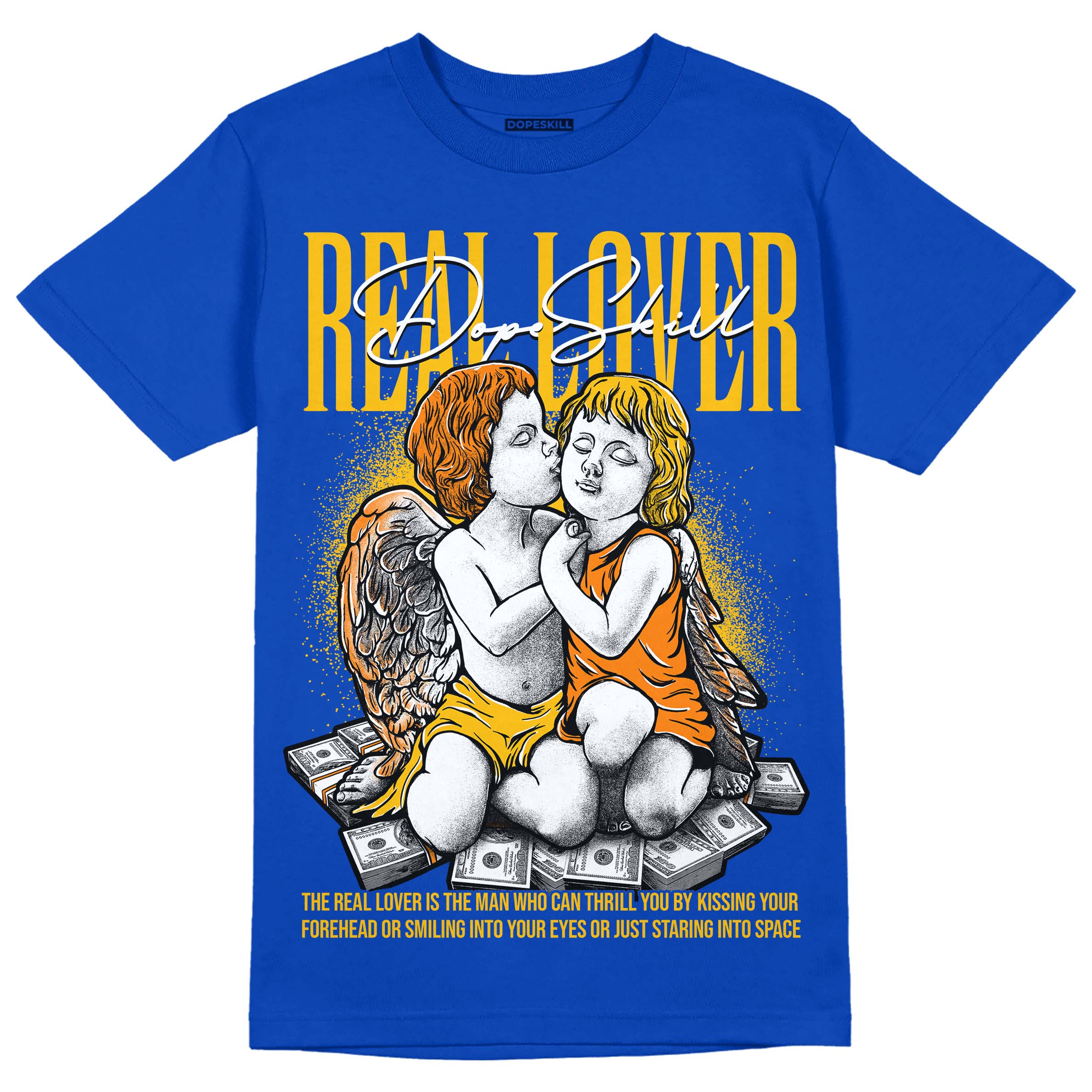 Royal Blue Collection superstreetwear Royal Blue T-shirt Real Lover Graphic