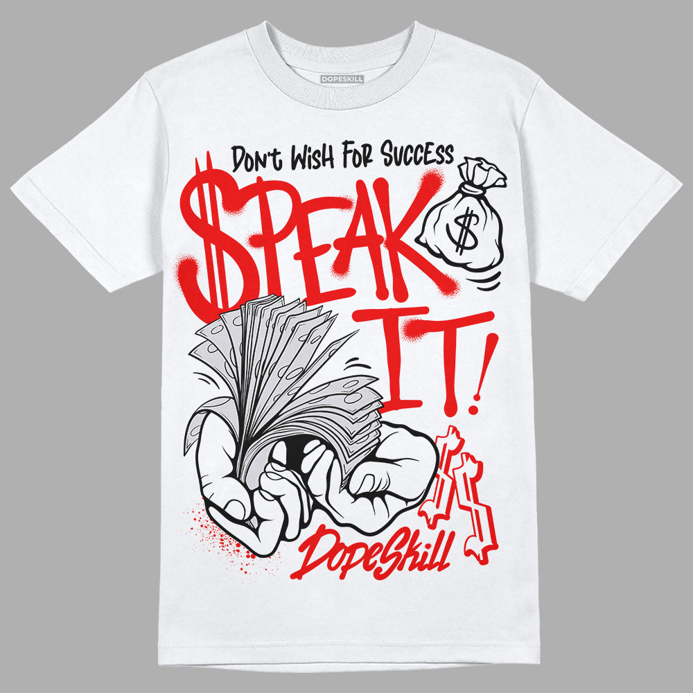Red Cement 4S superstreetwear T-Shirt Speak It Graphic