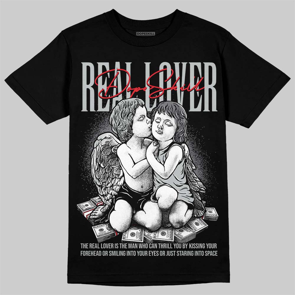 Wolf Grey 12s superstreetwear T-Shirt Real Lover Graphic