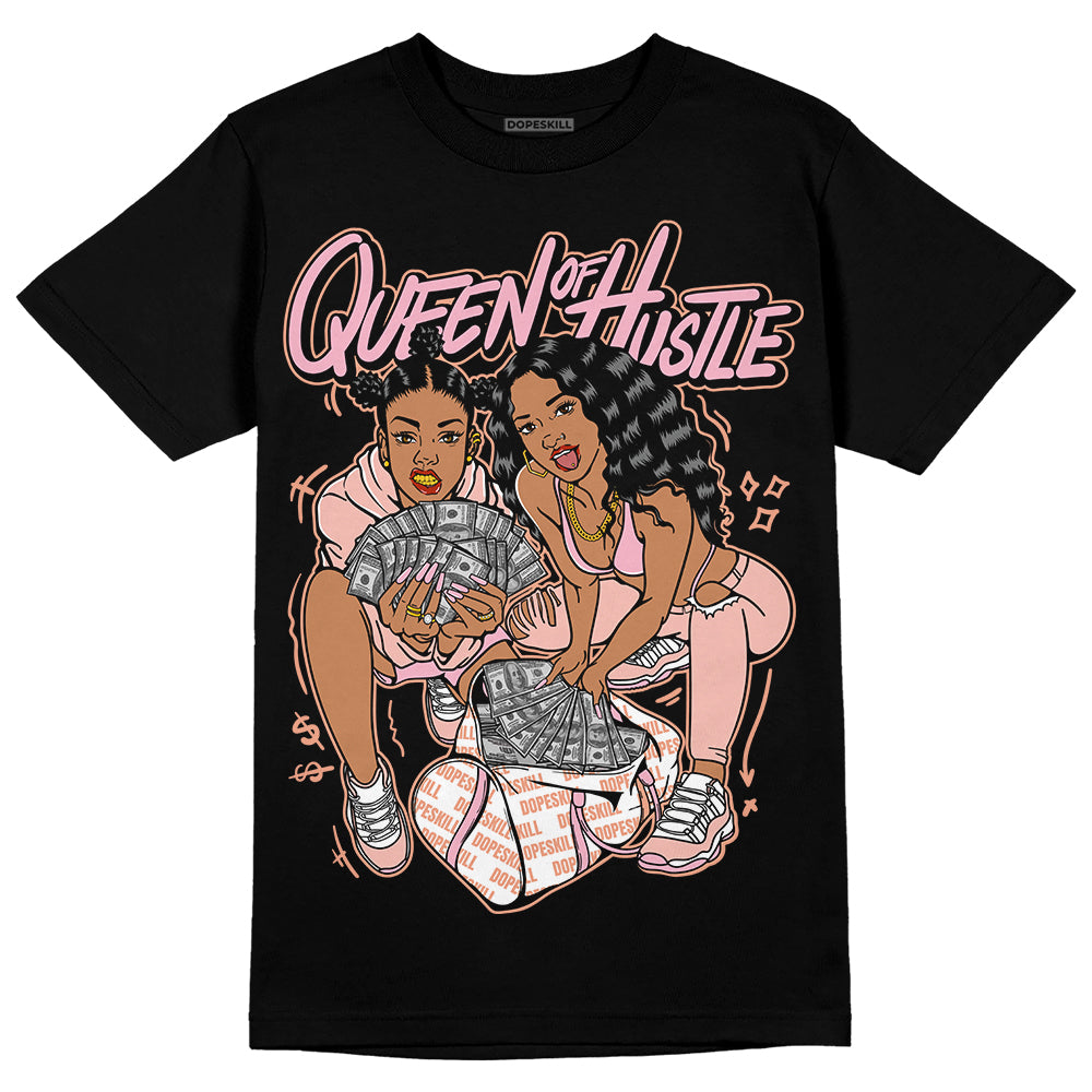 Legend Pink 11s superstreetwear T-Shirt Queen Of Hustle Graphic