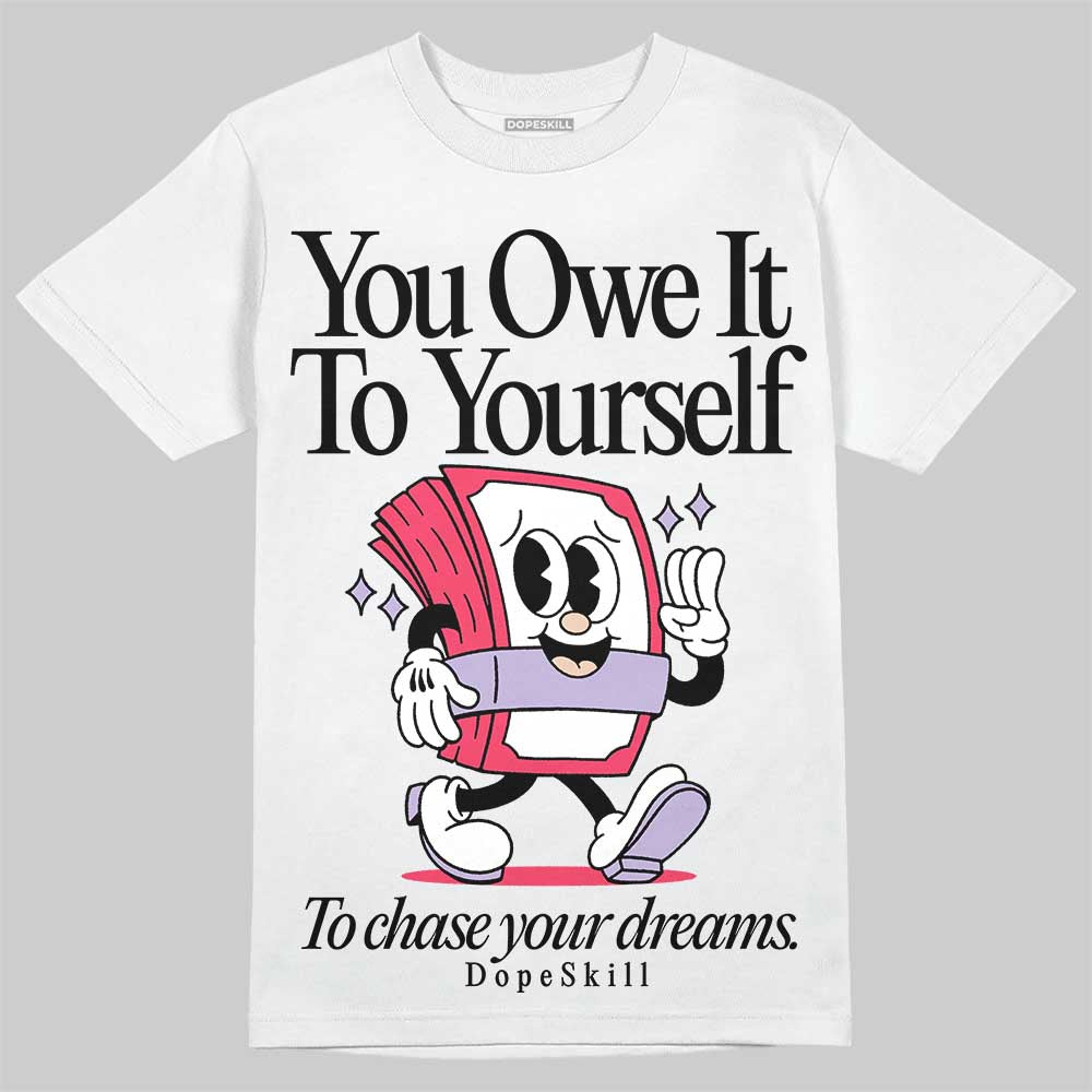 Peanut Butter Jelly 5s superstreetwear T-Shirt Owe It To Yourself Graphic