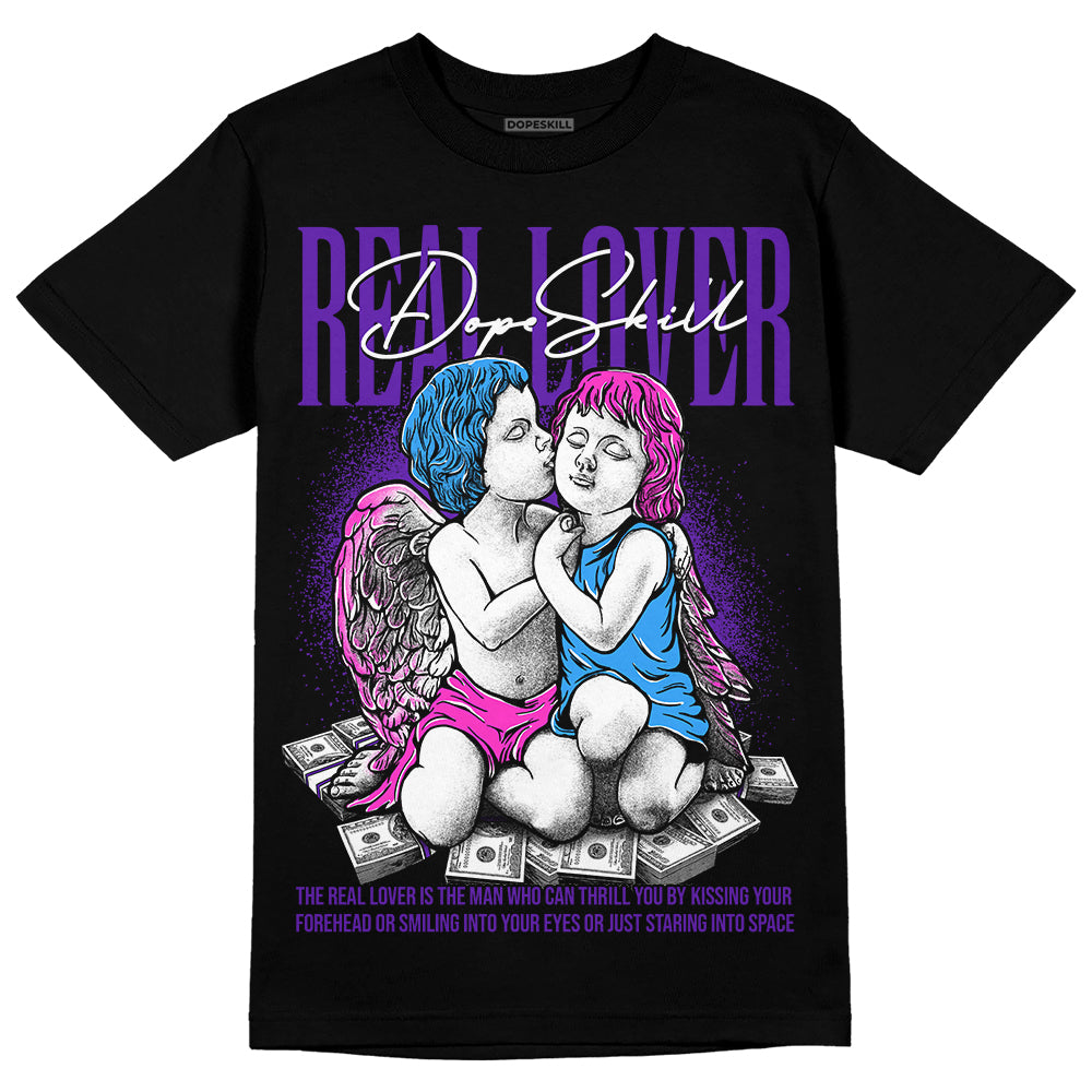 Dunk Purple Championship Court White superstreetwear T-Shirt Real Lover Graphic