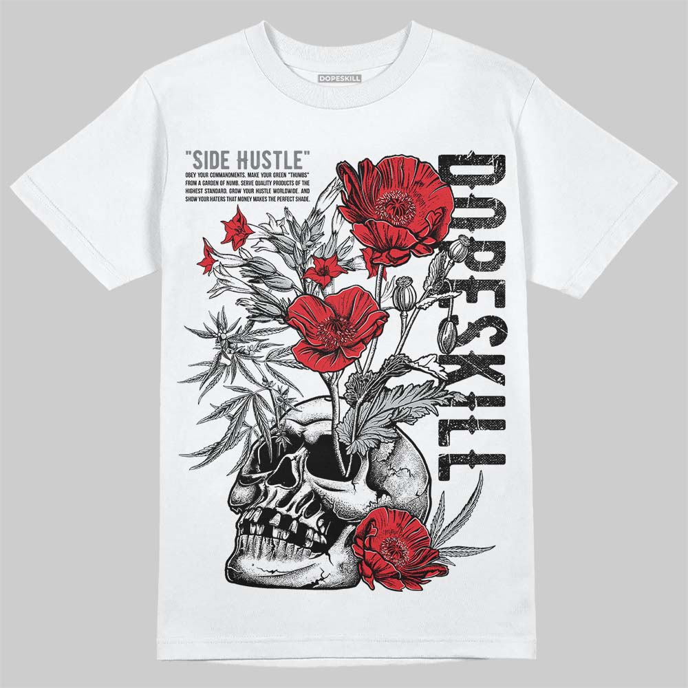 Wolf Grey 12s superstreetwear T-Shirt Side Hustle Graphic