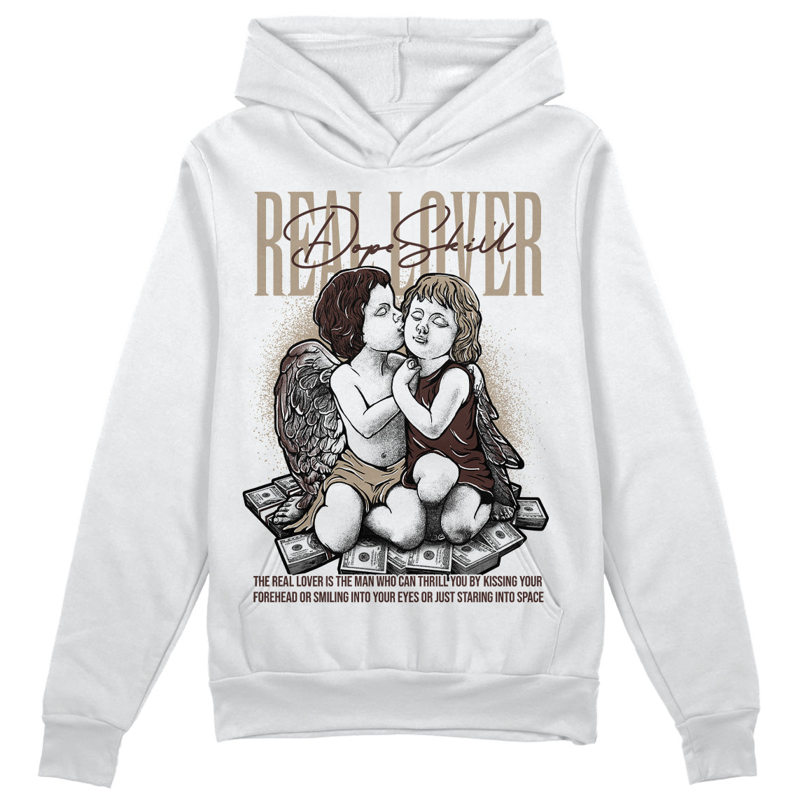 Latte 1s superstreetwear Hoodie Sweatshirt Real Lover Graphic