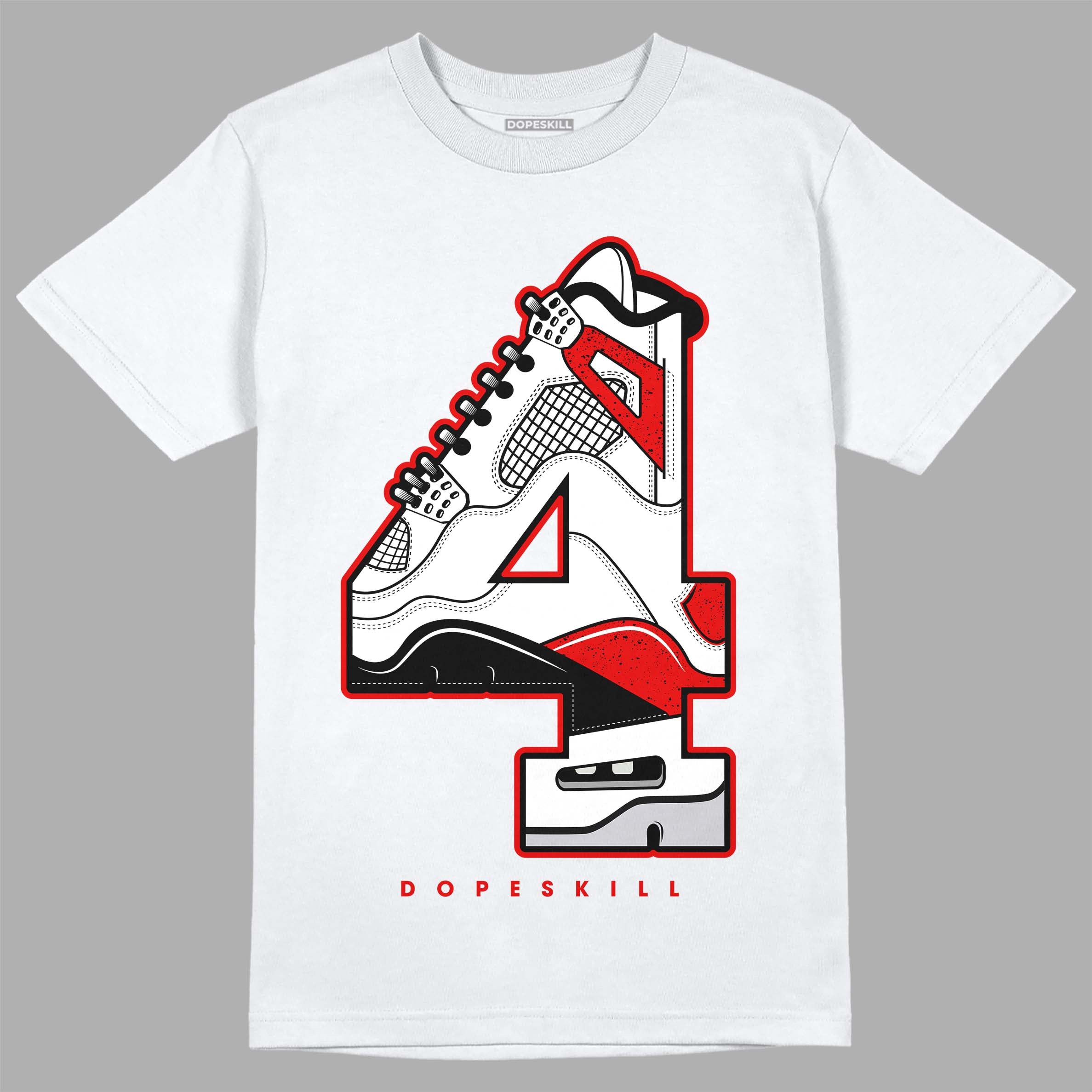 Red Cement 4S superstreetwear T-Shirt No.4 Graphic