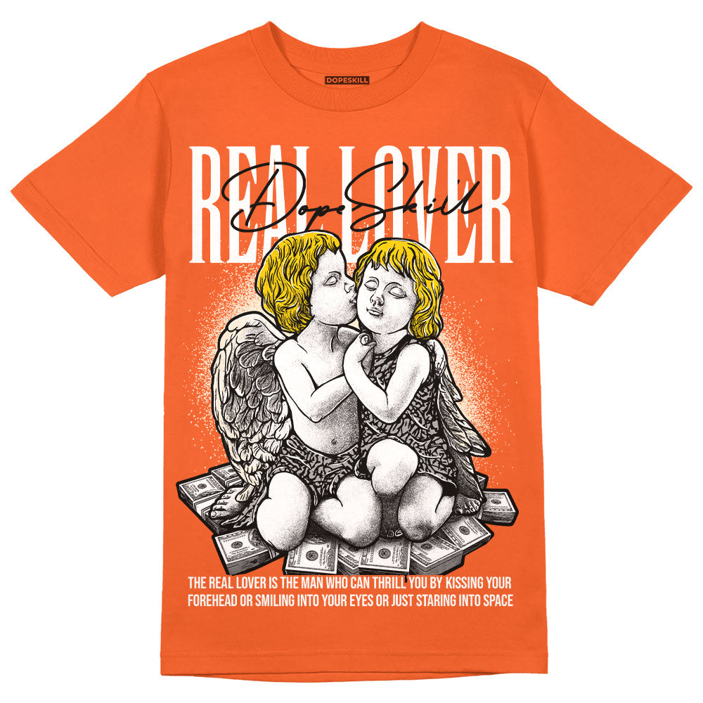 Georgia Peach 3s superstreetwear Orange T-shirt Real Lover Graphic