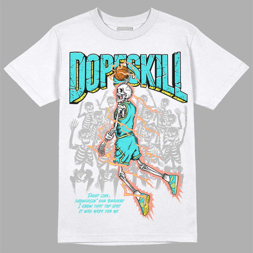 Cyan Burst 9060 superstreetwear T-Shirt Thunder Dunk Graphic