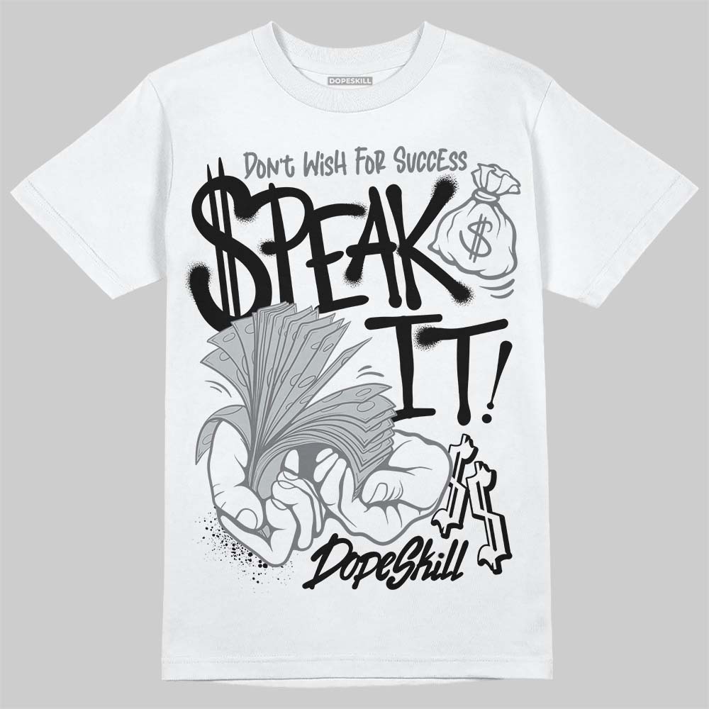 Wolf Grey 12s superstreetwear T-Shirt Speak It Graphic