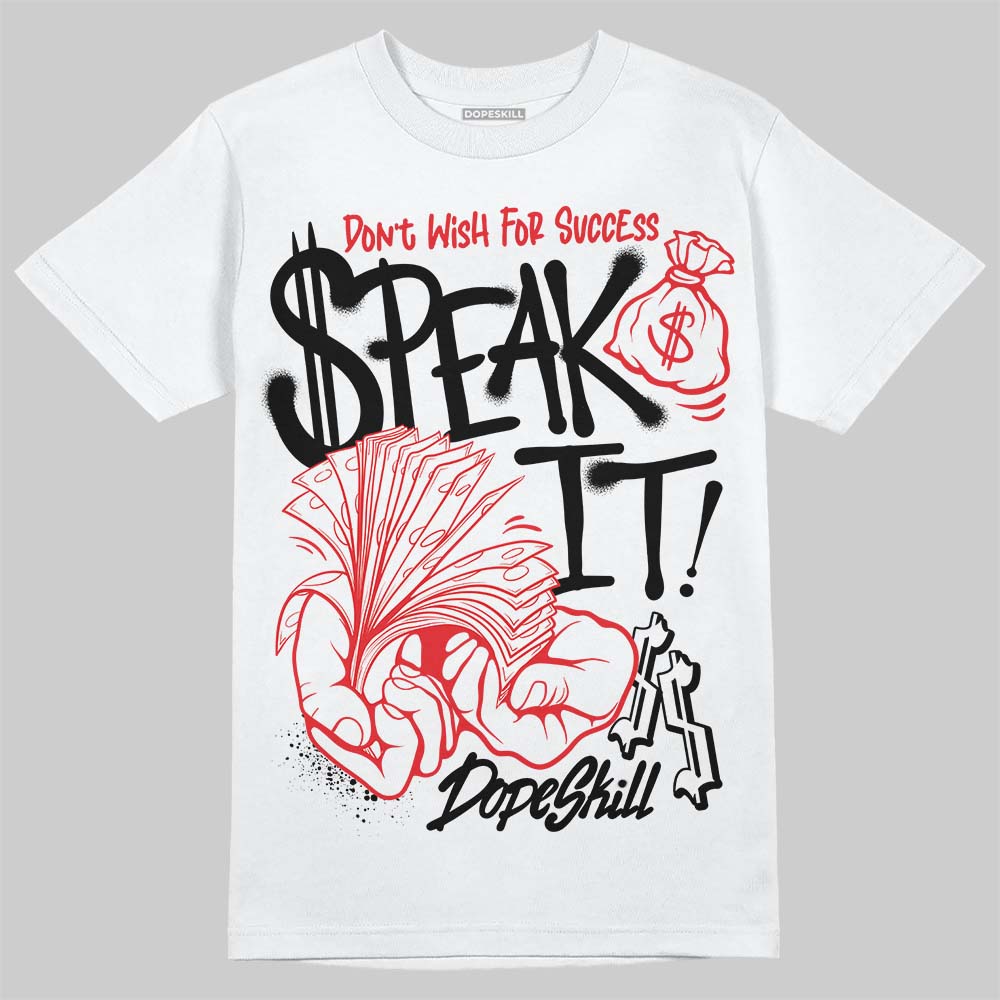 White Thunder 4s superstreetwear T-Shirt Speak It Graphic
