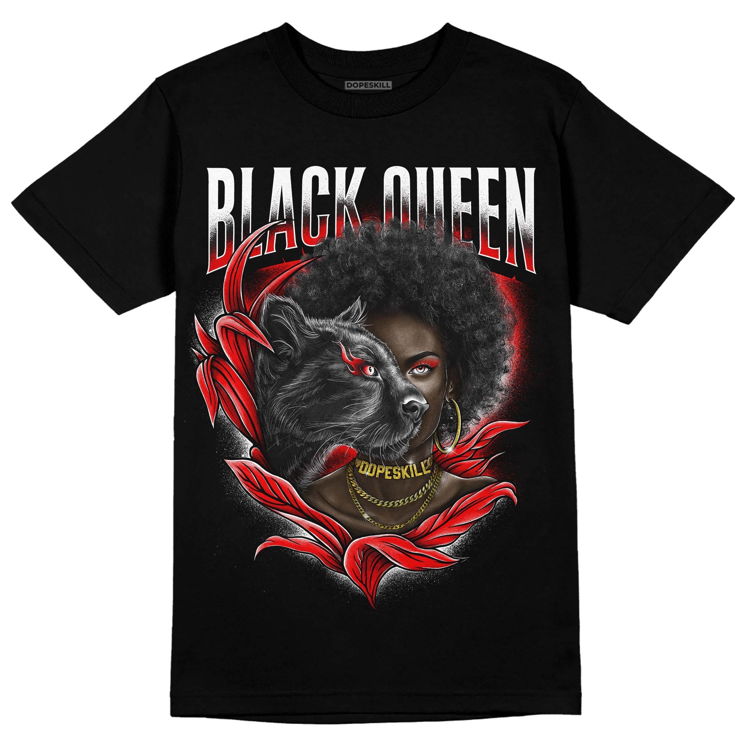 Cherry 12s superstreetwear T-Shirt New Black Queen Graphic