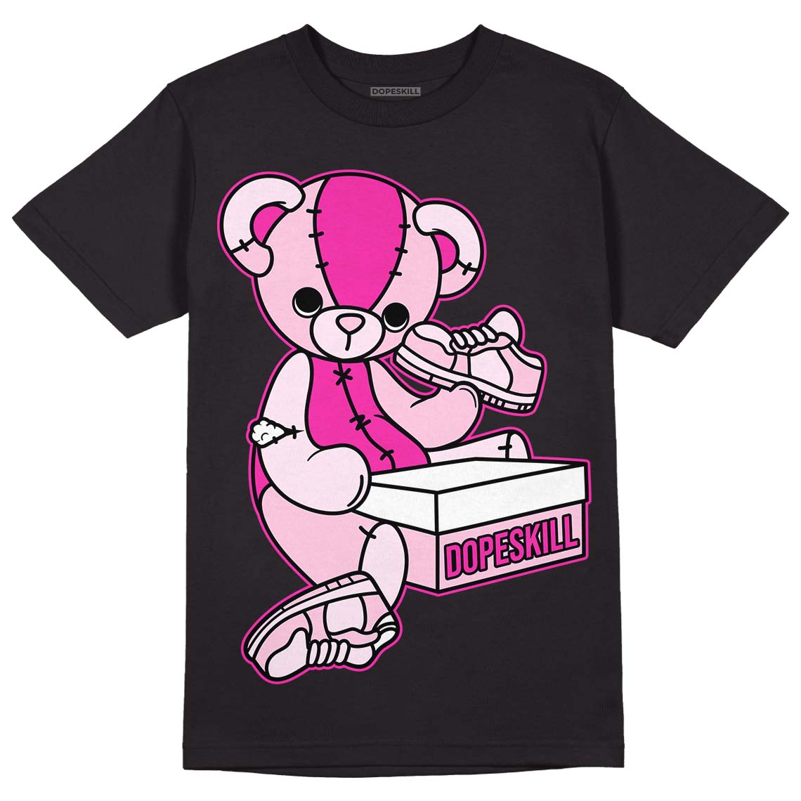 Triple Pink Dunk Low superstreetwear T-Shirt Sneakerhead BEAR Graphic