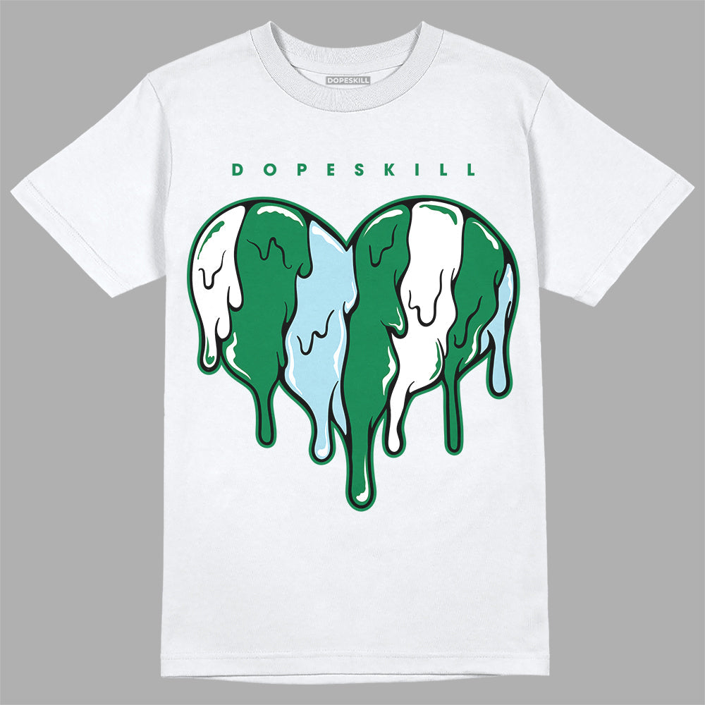 Lucky Green 5s superstreetwear T-Shirt Slime Drip Heart Graphic