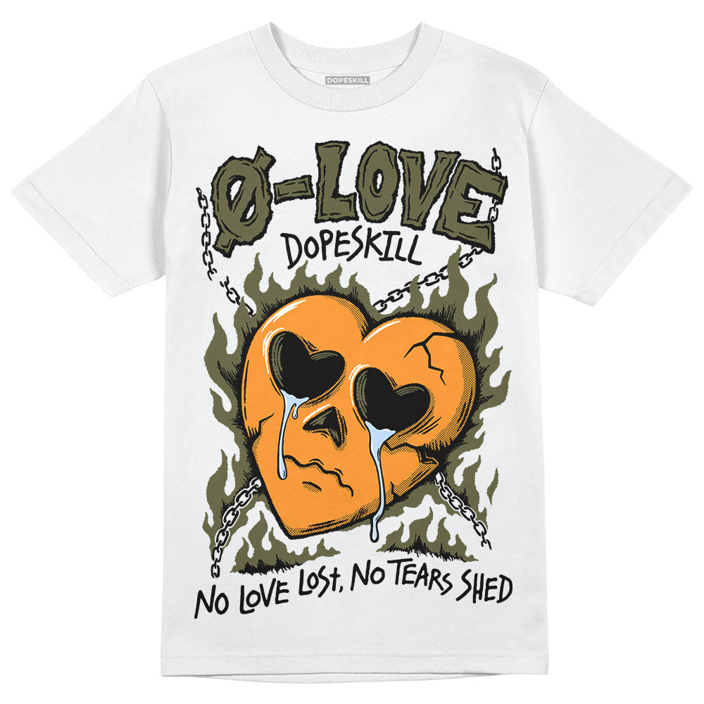 Olive 5s superstreetwear T-Shirt Crying Heart Graphic