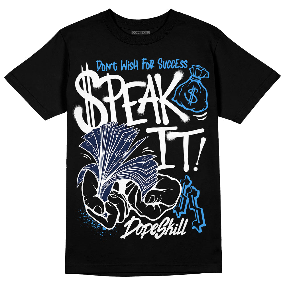 AJ Spizike White Obsidian superstreetwear T-Shirt Speak It Graphic