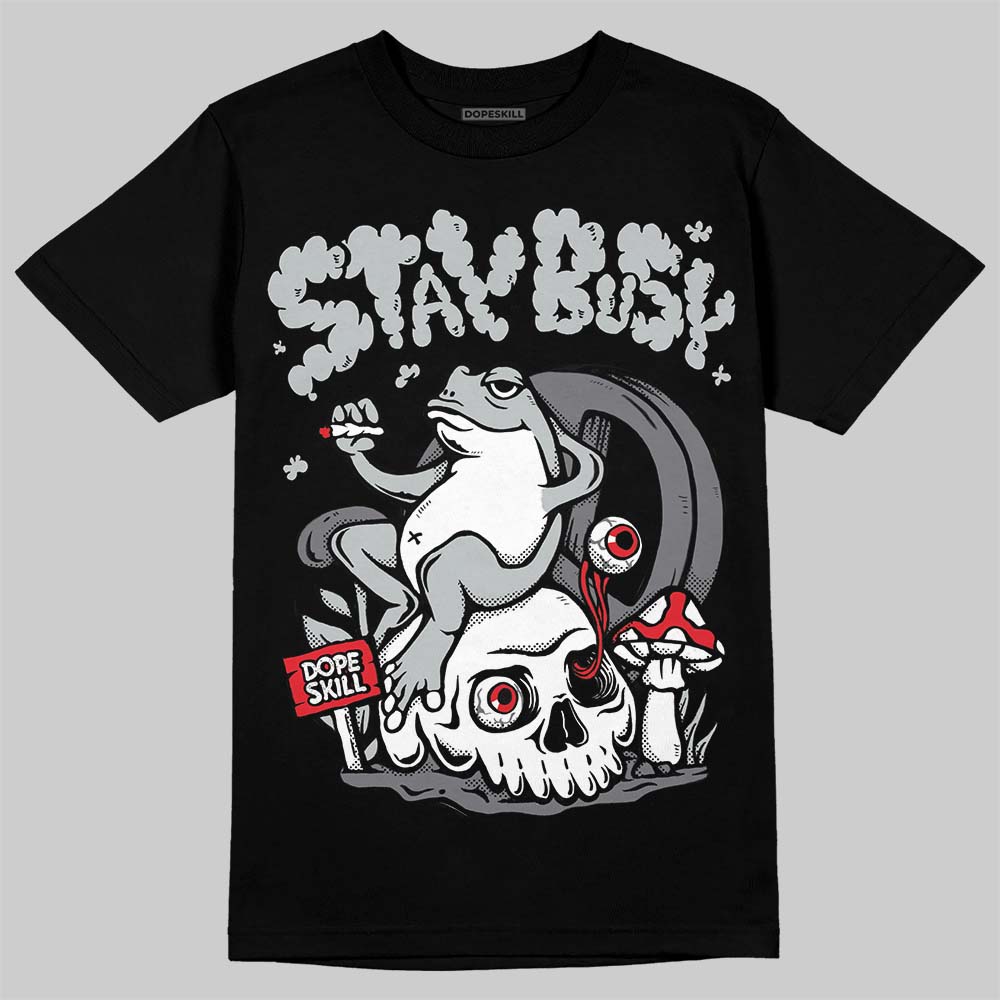 Wolf Grey 12s superstreetwear T-Shirt Stay Busy Graphic