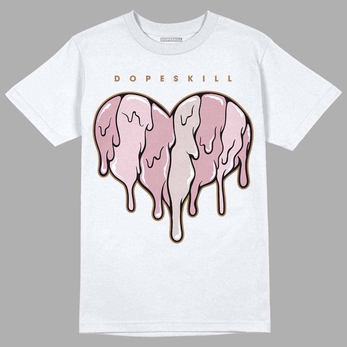 Dunk Low Teddy Bear Pink superstreetwear T-Shirt Slime Drip Heart Graphic