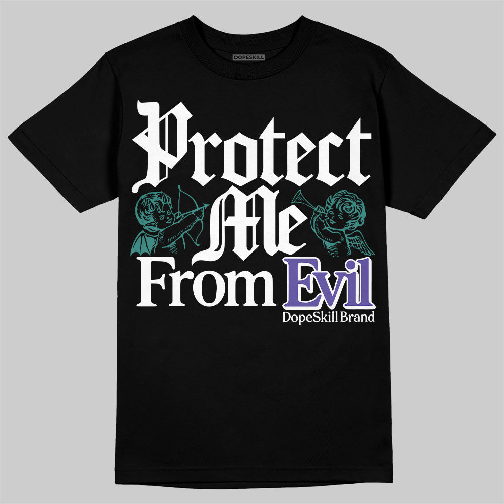 Grape 5s superstreetwear T-Shirt Protect Me From Evil Graphic
