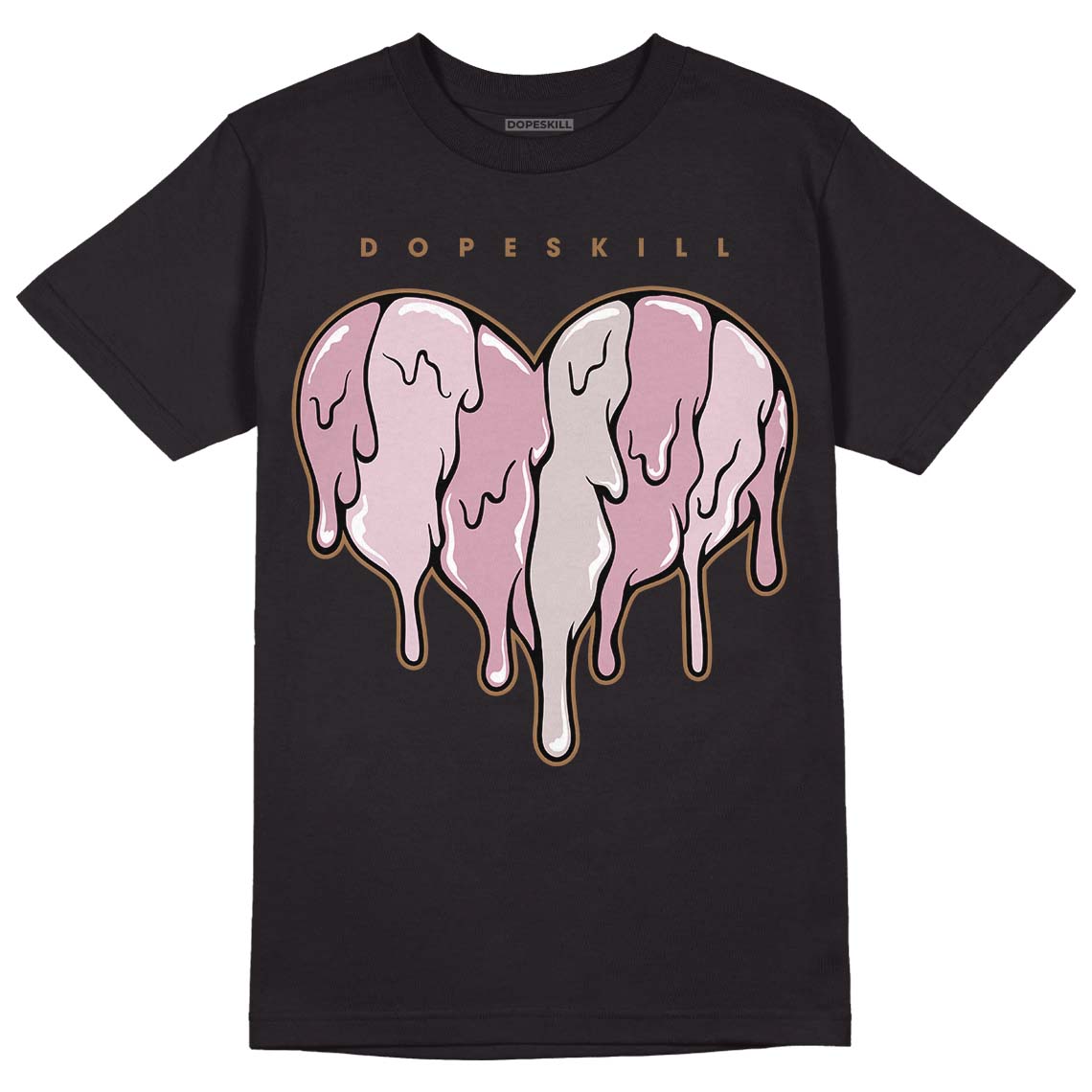 Dunk Low Teddy Bear Pink superstreetwear T-Shirt Slime Drip Heart Graphic
