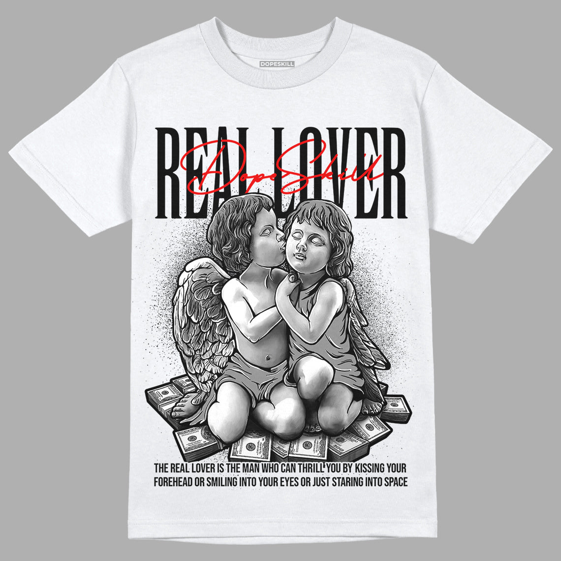 85 Black White 1s superstreetwear T-Shirt Real Lover Graphic