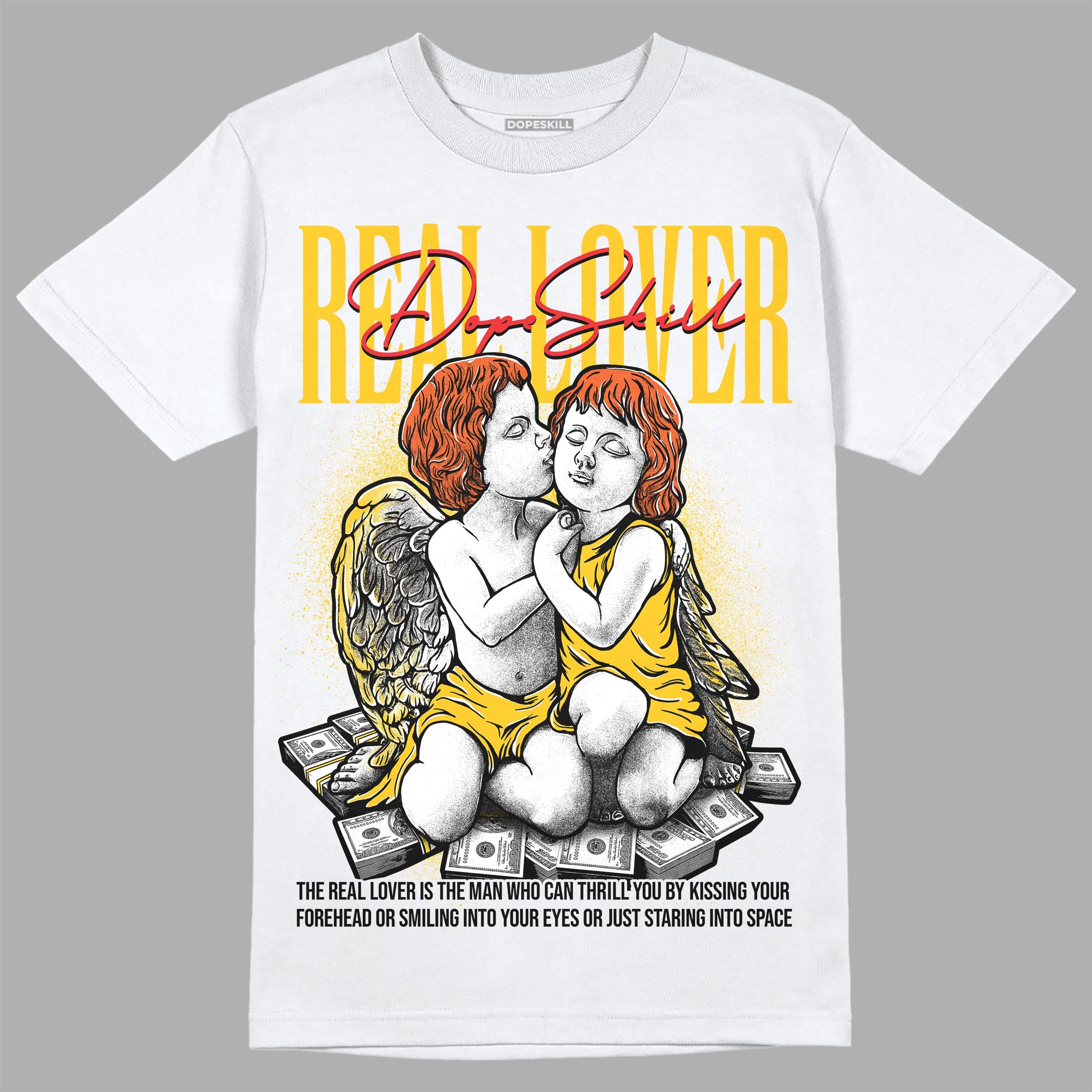 Yellow Collection superstreetwear T-Shirt Real Lover Graphic