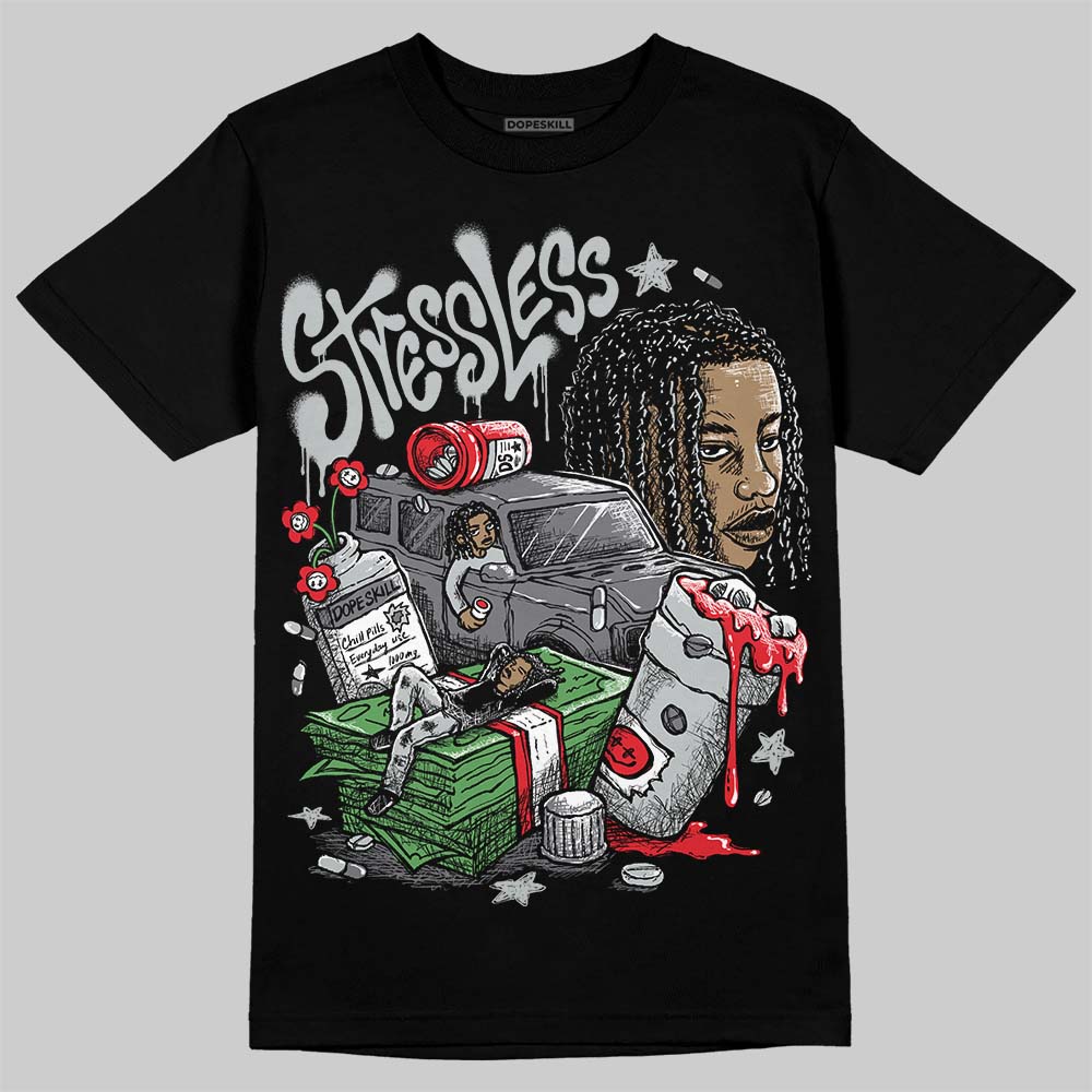 Wolf Grey 12s superstreetwear T-Shirt Stressless Graphic