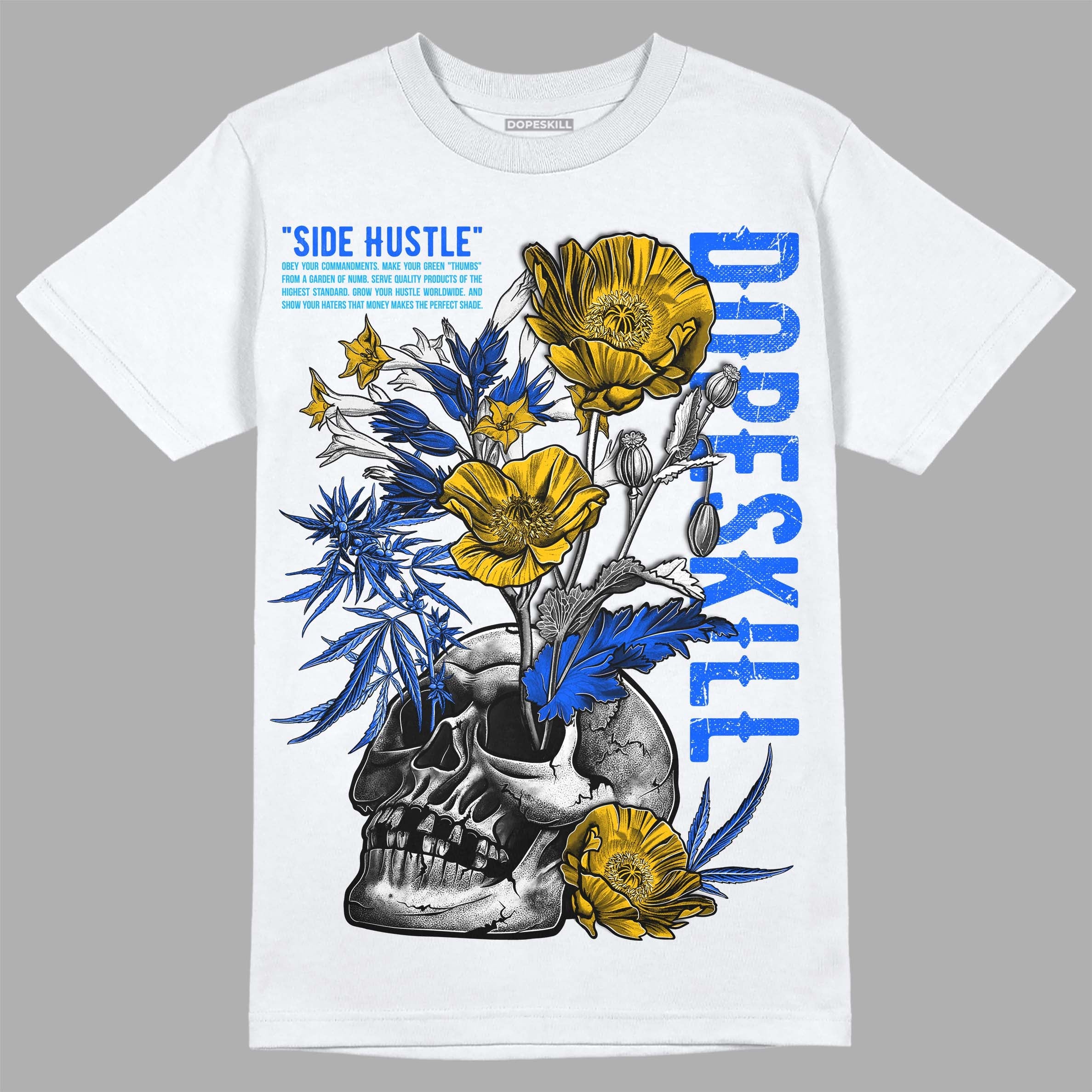 Royal Blue Collection superstreetwear T-Shirt Side Hustle Graphic