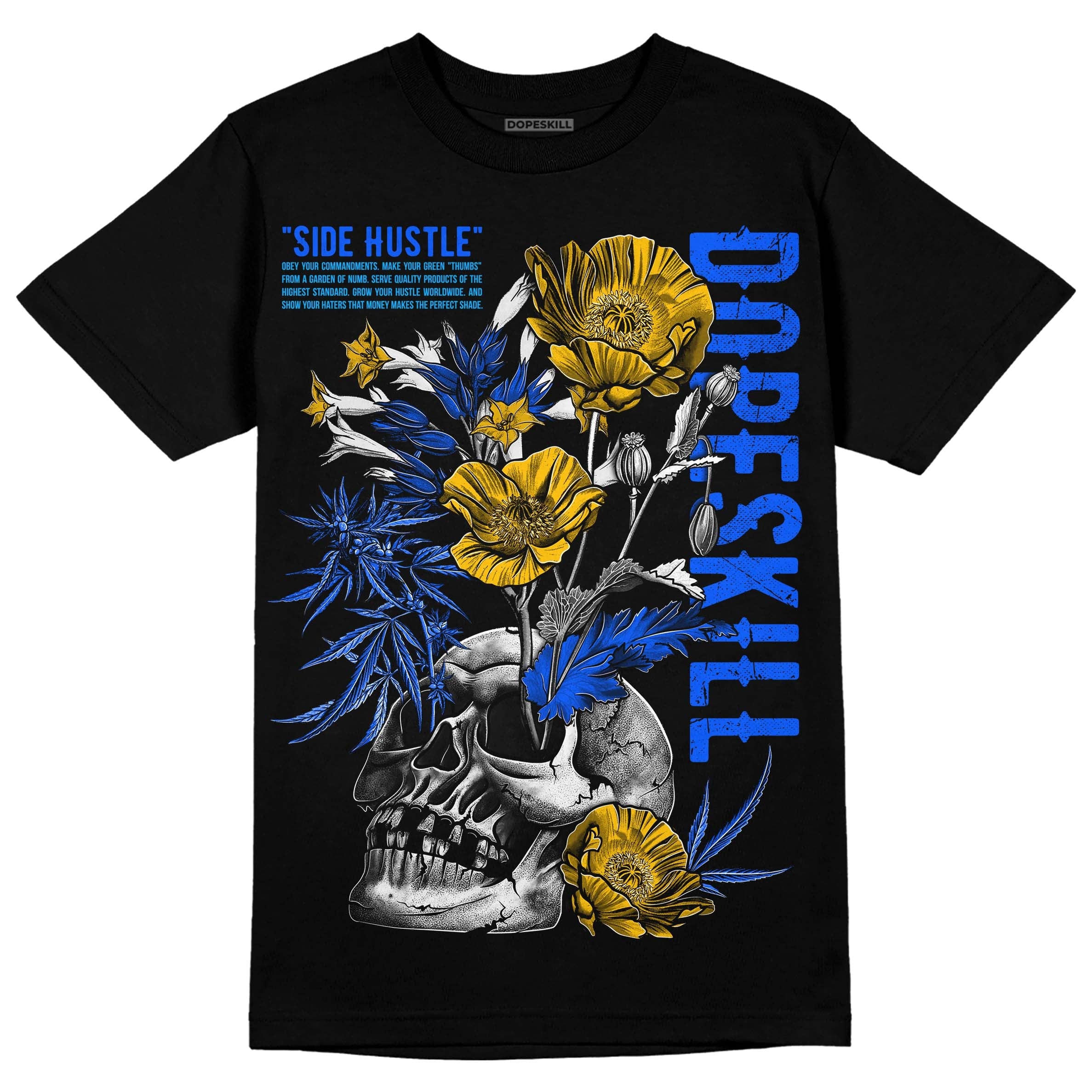Royal Blue Collection superstreetwear T-Shirt Side Hustle Graphic