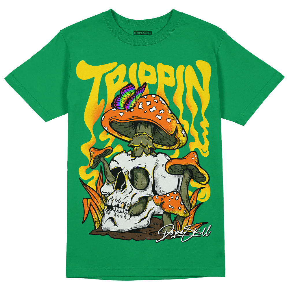 Green Collection superstreetwear Green T-shirt Trippin Graphic