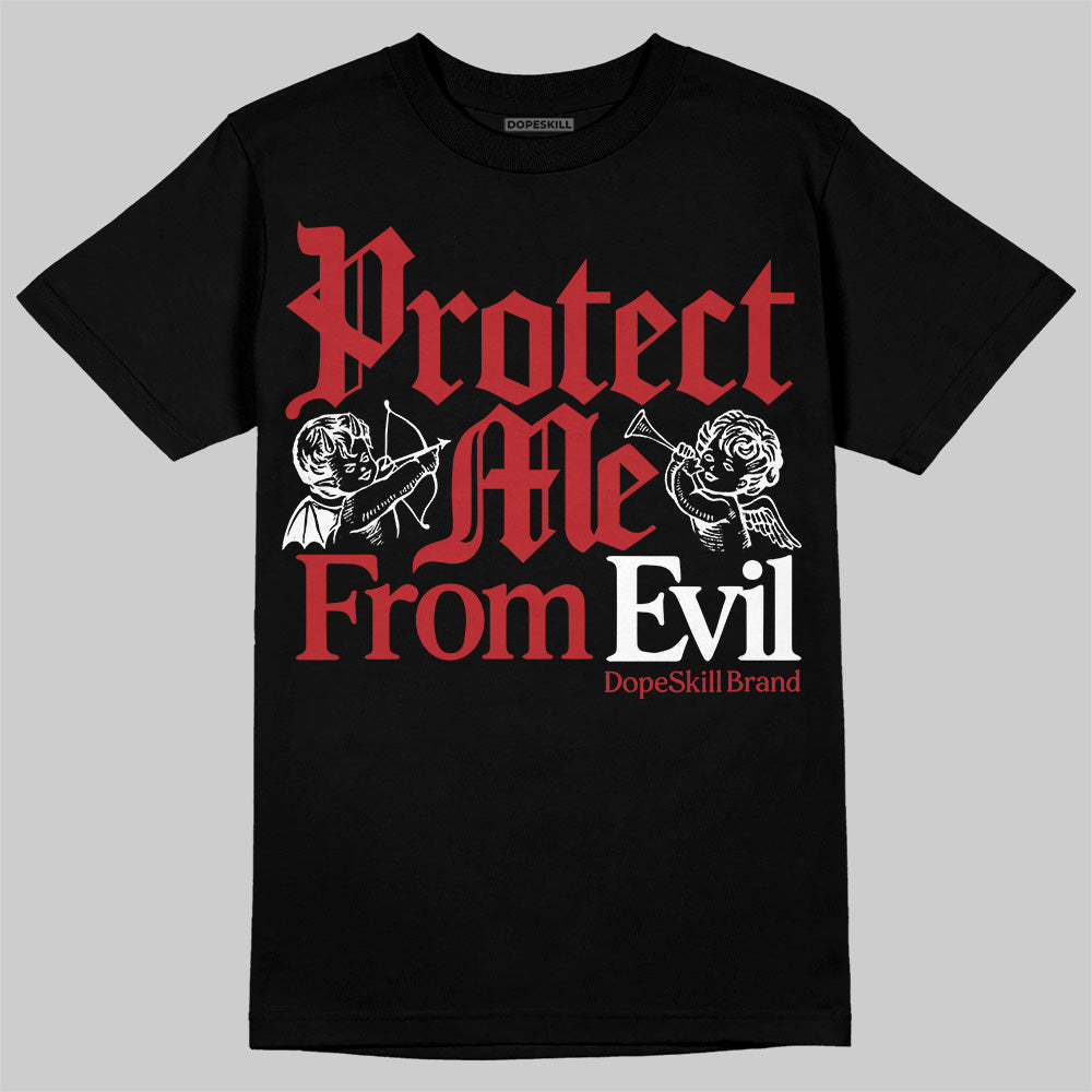 Flu Game 12s superstreetwear T-Shirt Protect Me From Evil Graphic