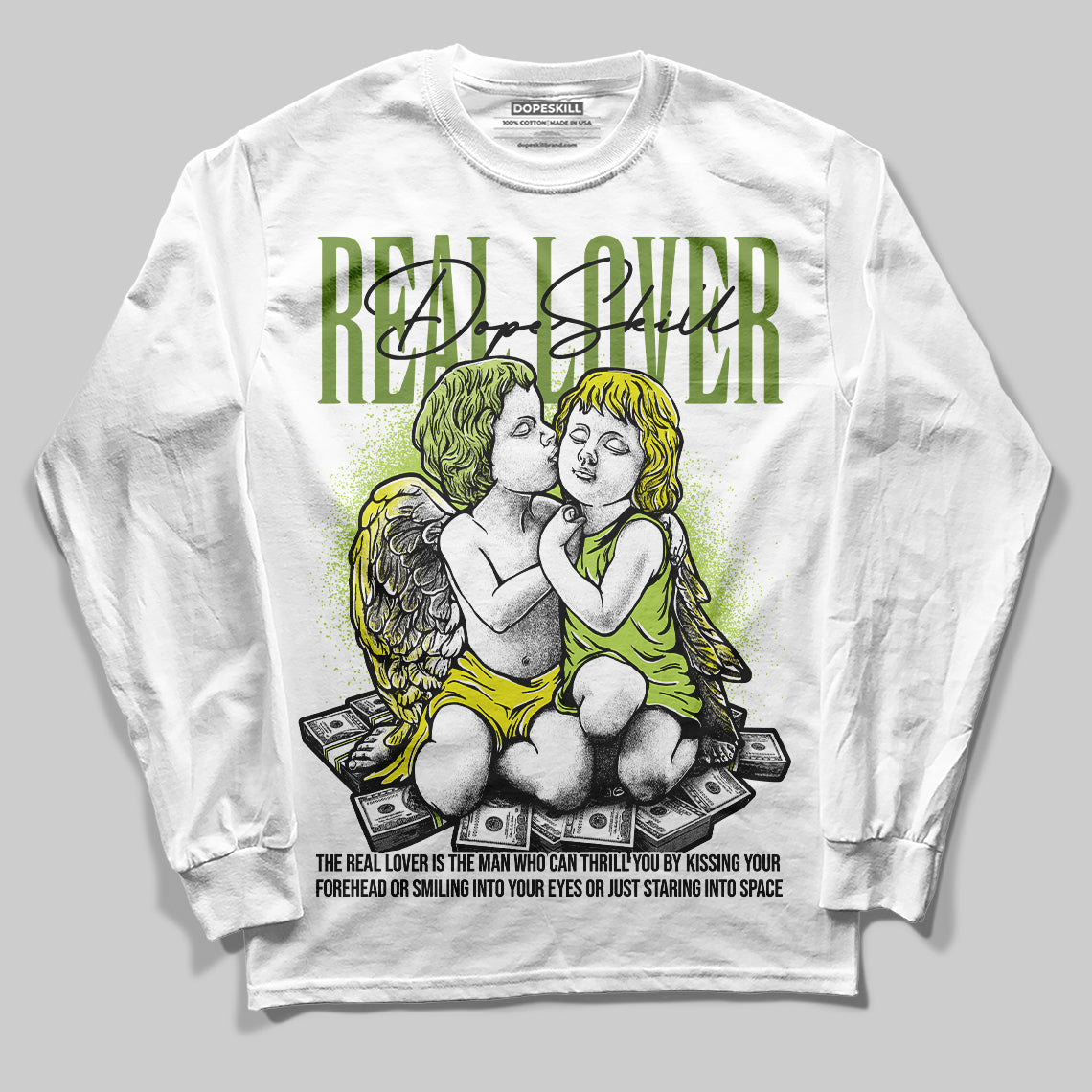 Bright Cactus 13s superstreetwear Long Sleeve T-Shirt Real Lover Graphic
