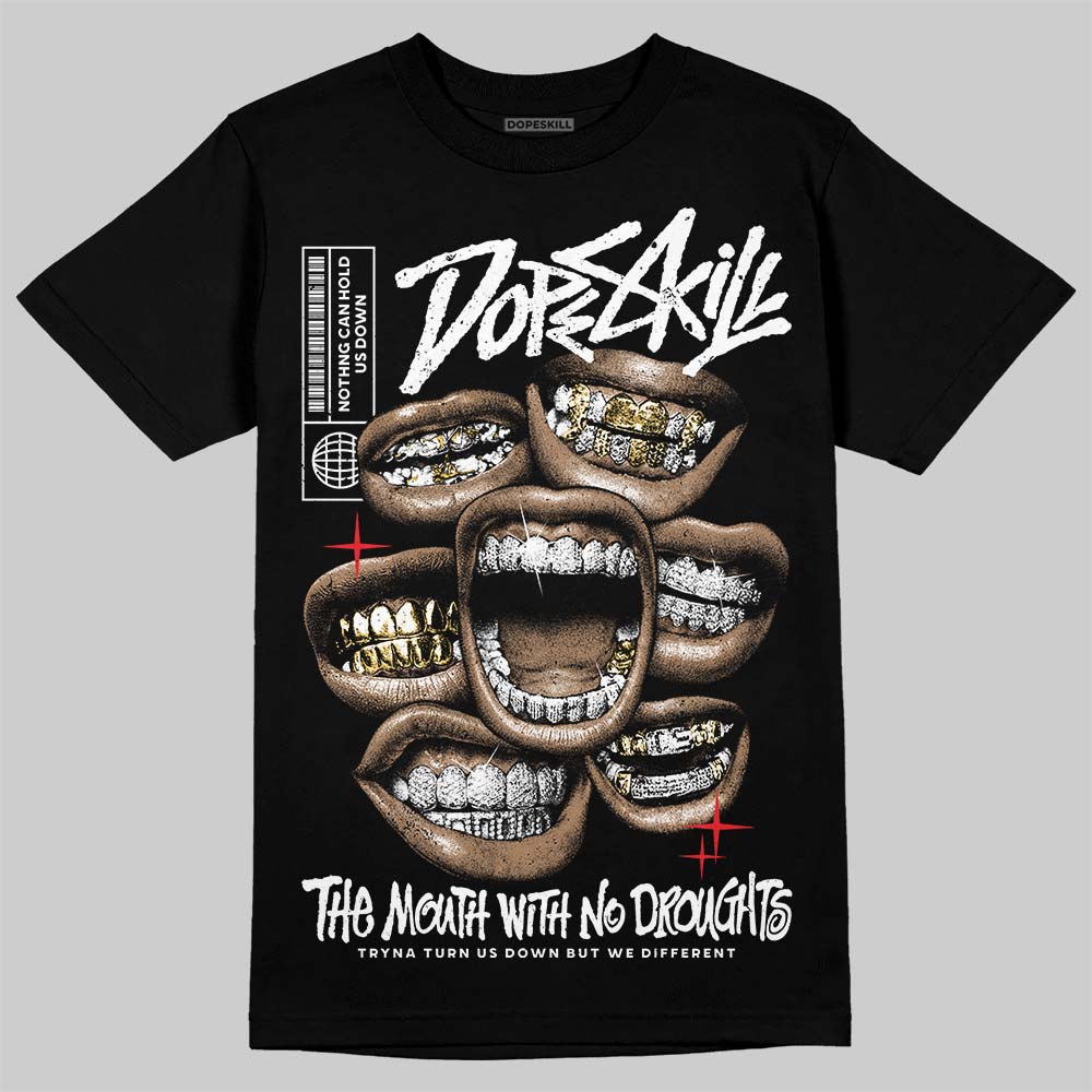 White Thunder 4s superstreetwear T-Shirt The Mouth With No Droughts Graphic