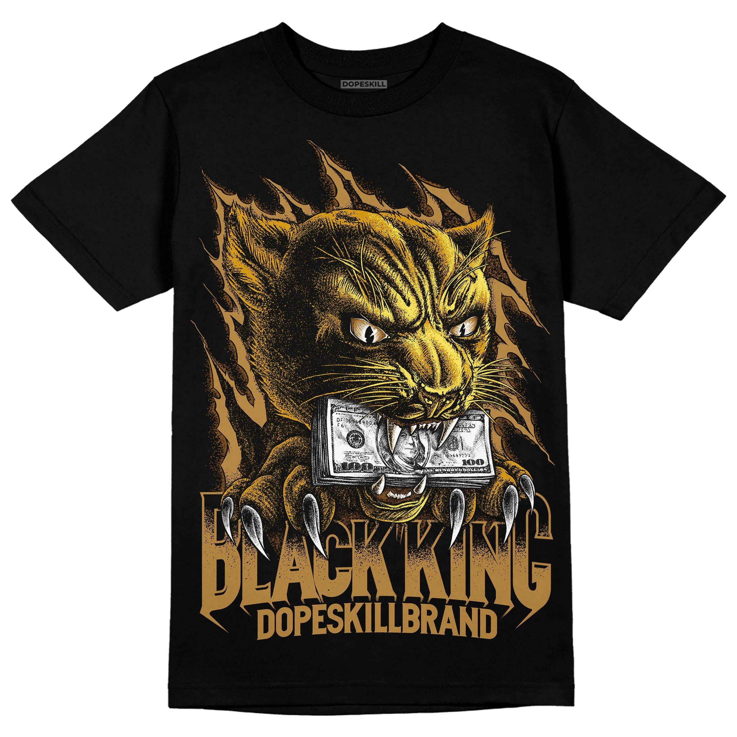 Wheat 13s superstreetwear T-Shirt Black King Graphic