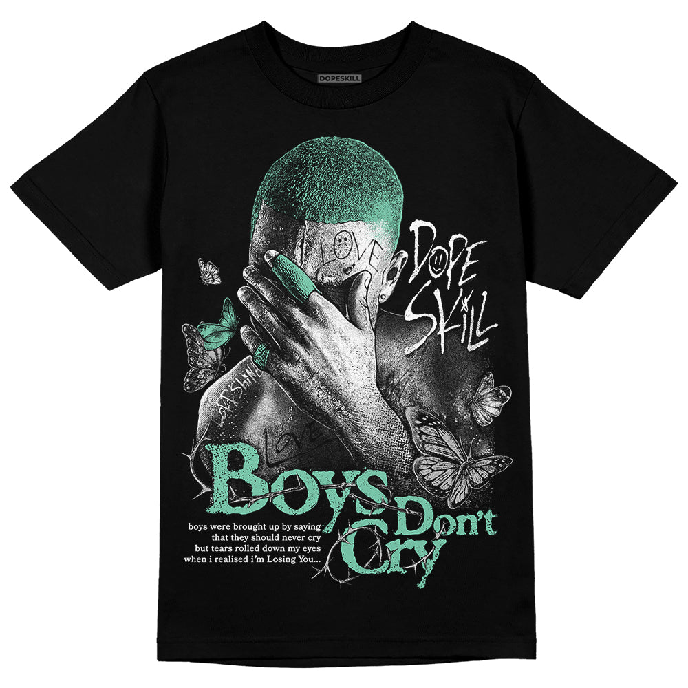Green Glow 3s superstreetwear T-Shirt Boys Don't Cry Graphic