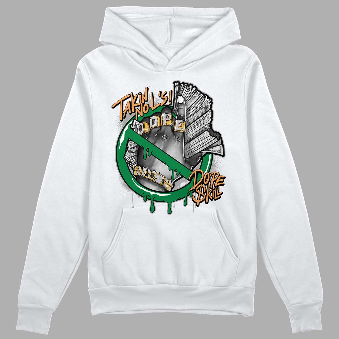 Pine Green 4s superstreetwear Hoodie Sweatshirt Takin No L's Graphic