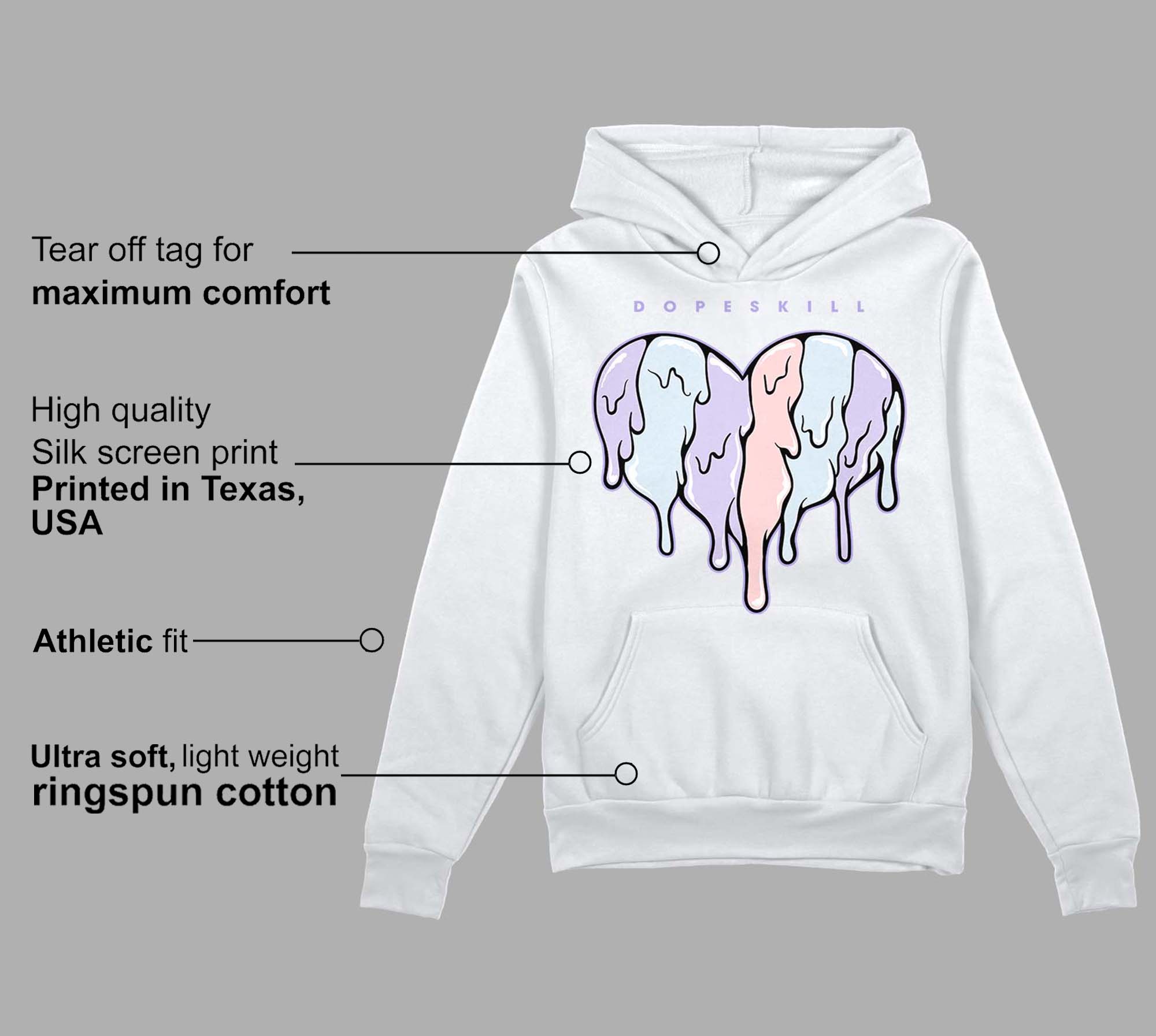 Easter Dunk Low superstreetwear Hoodie Sweatshirt Slime Drip Heart Graphic