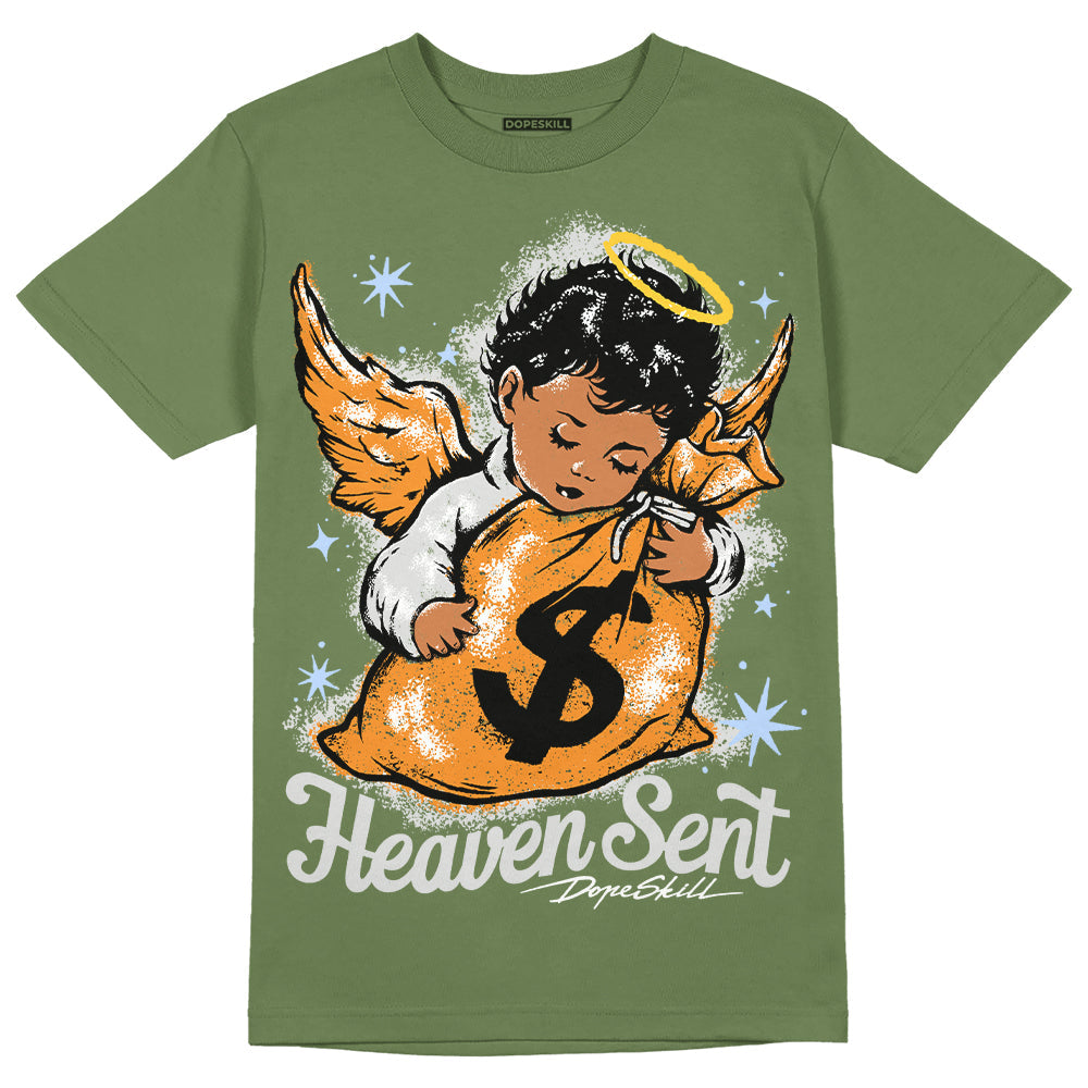 Olive 5s superstreetwear Olive T-shirt Heaven Sent Graphic