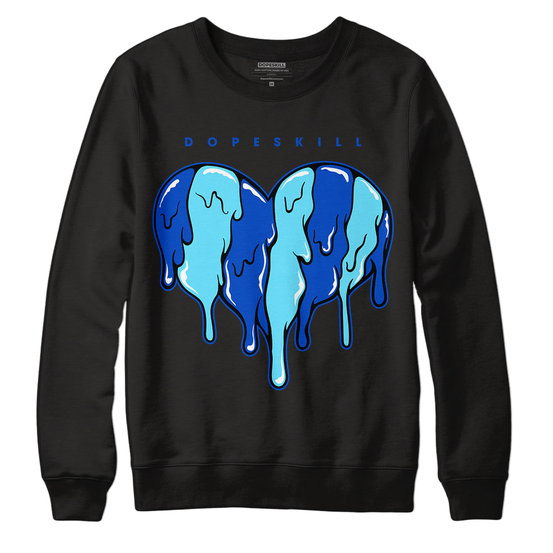 SB Dunk Argon superstreetwear Sweatshirt Slime Drip Heart Graphic