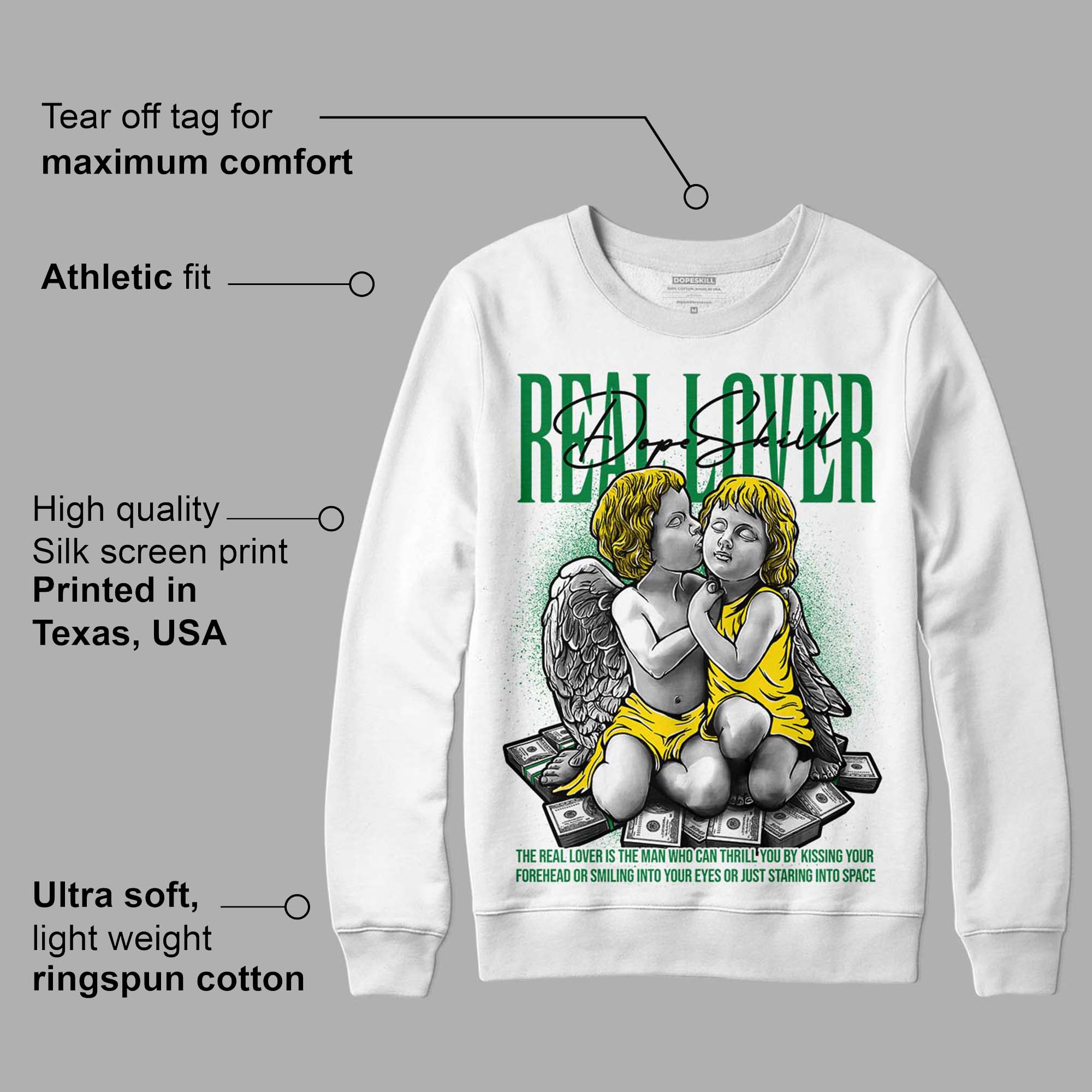 Dunk Low Reverse Brazil superstreetwear Sweatshirt Real Lover Graphic