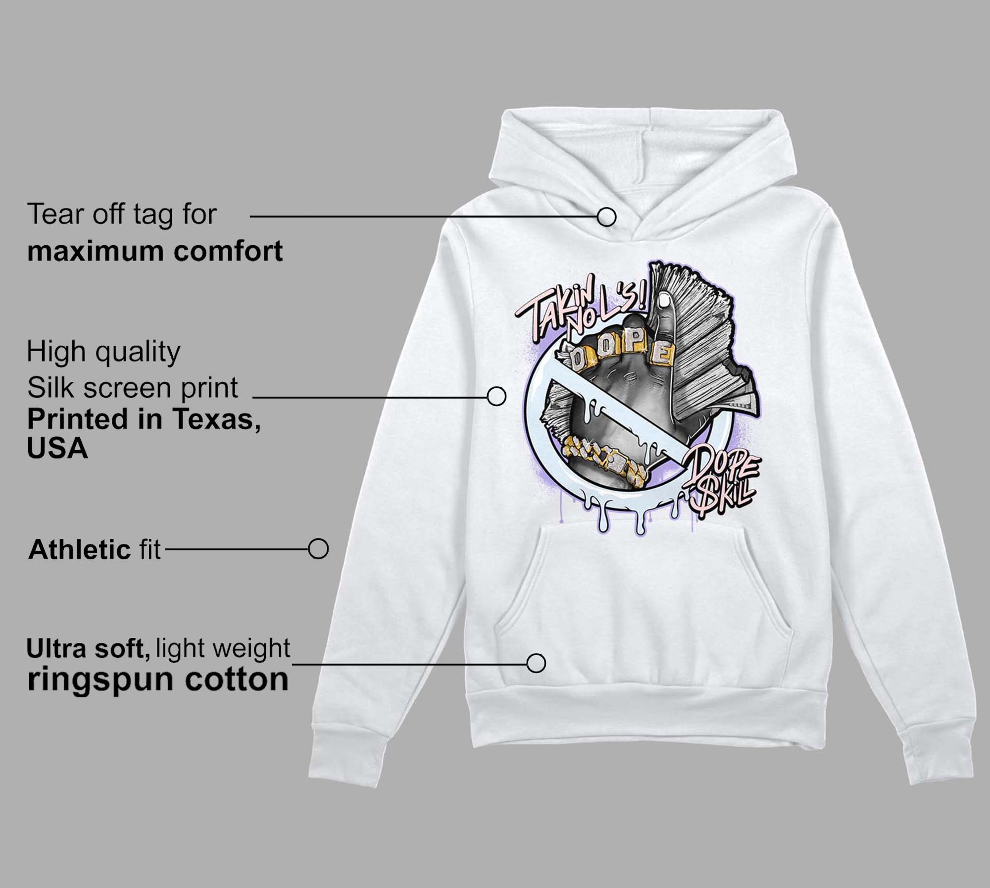 Easter Dunk Low superstreetwear Hoodie Sweatshirt Takin No L's Graphic