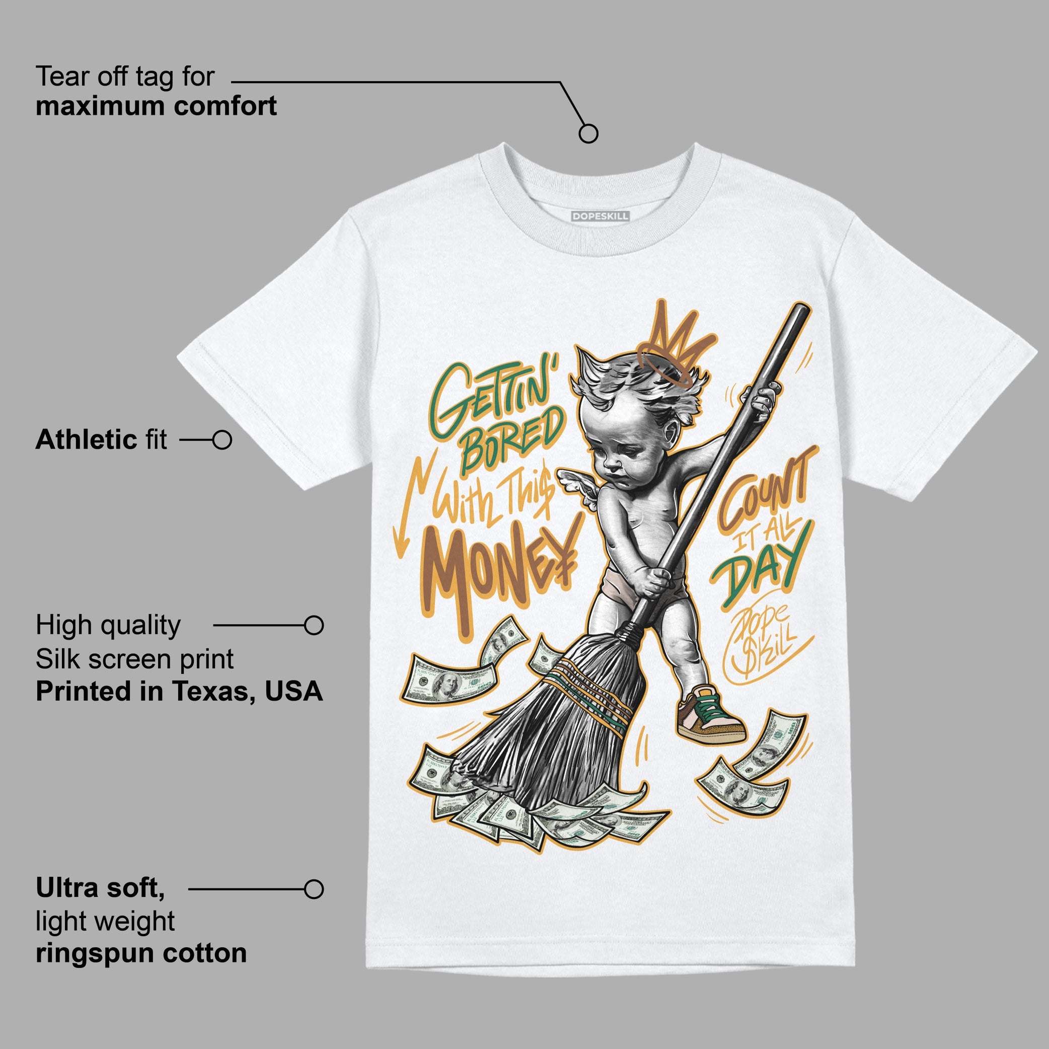 Safari Dunk Low superstreetwear T-Shirt Gettin Bored With This Money Graphic