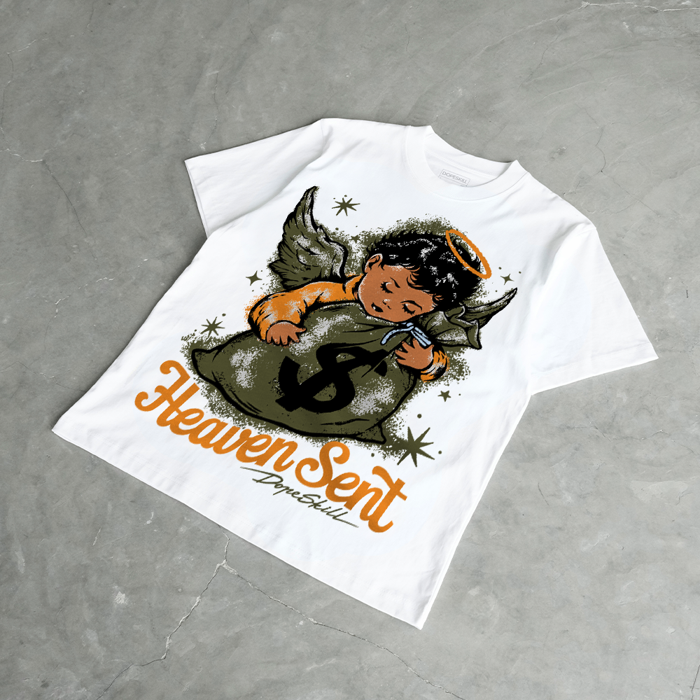 Olive 5s superstreetwear T-Shirt Heaven Sent Graphic