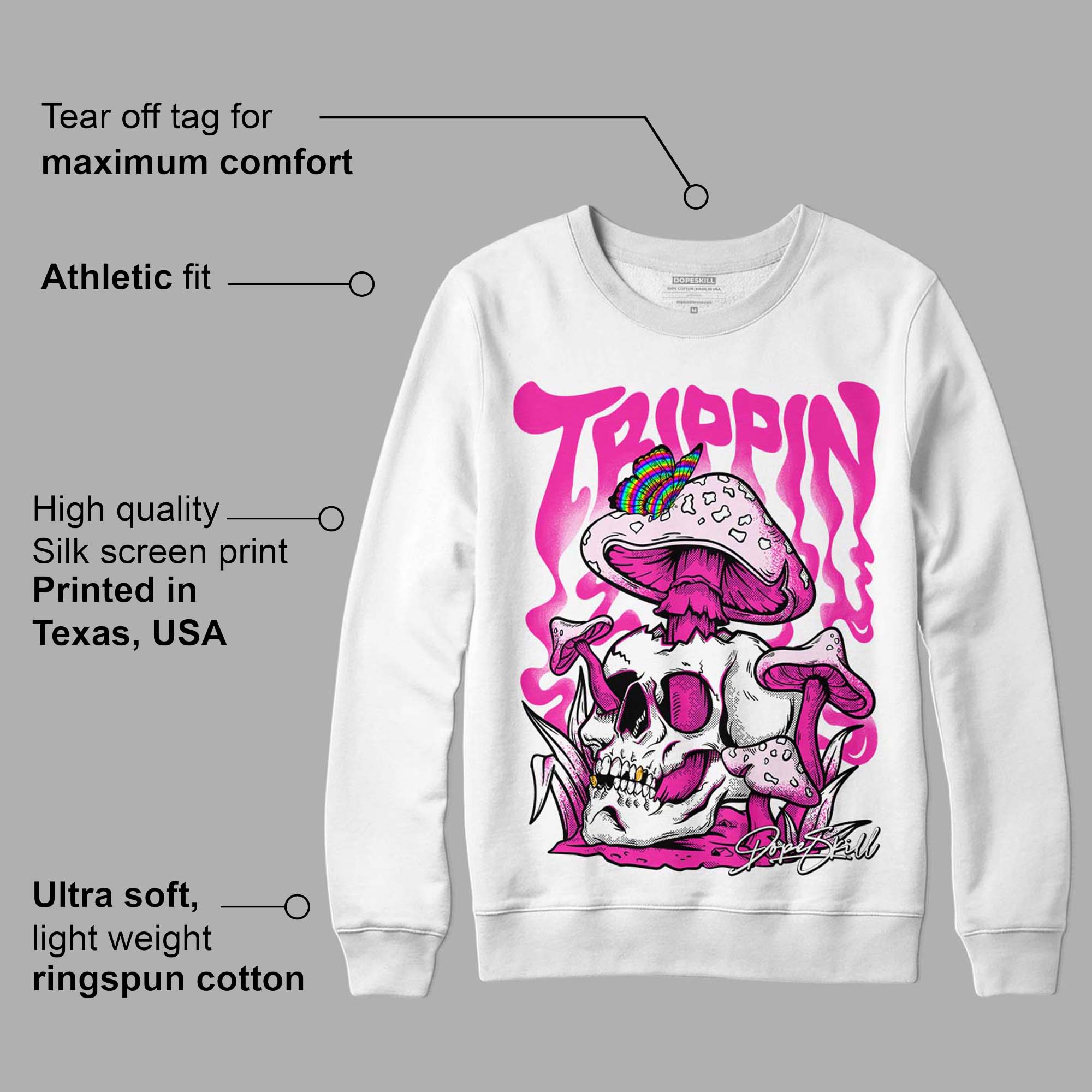 Triple Pink Dunk Low superstreetwear Sweatshirt Trippin Graphic