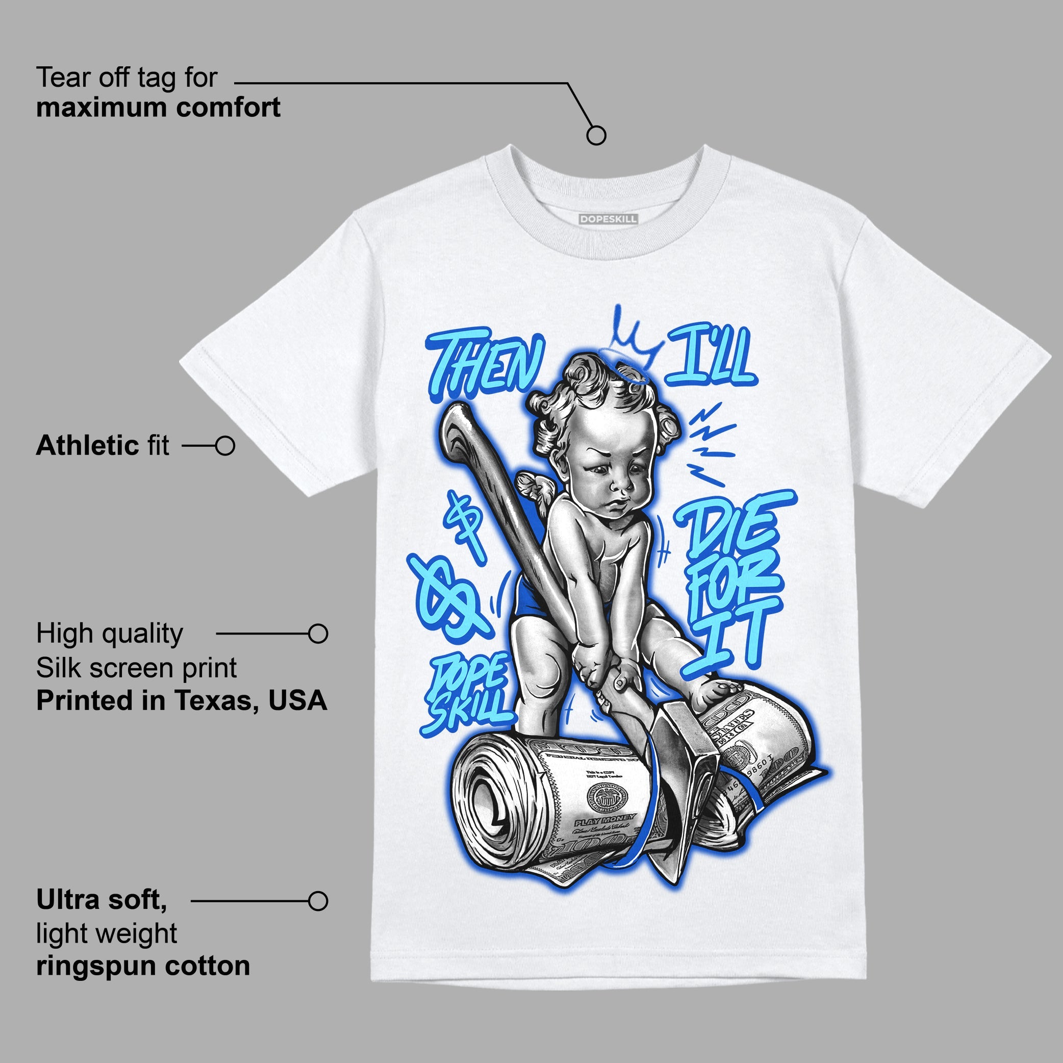SB Dunk Argon superstreetwear T-Shirt Then I'll Die For It Graphic