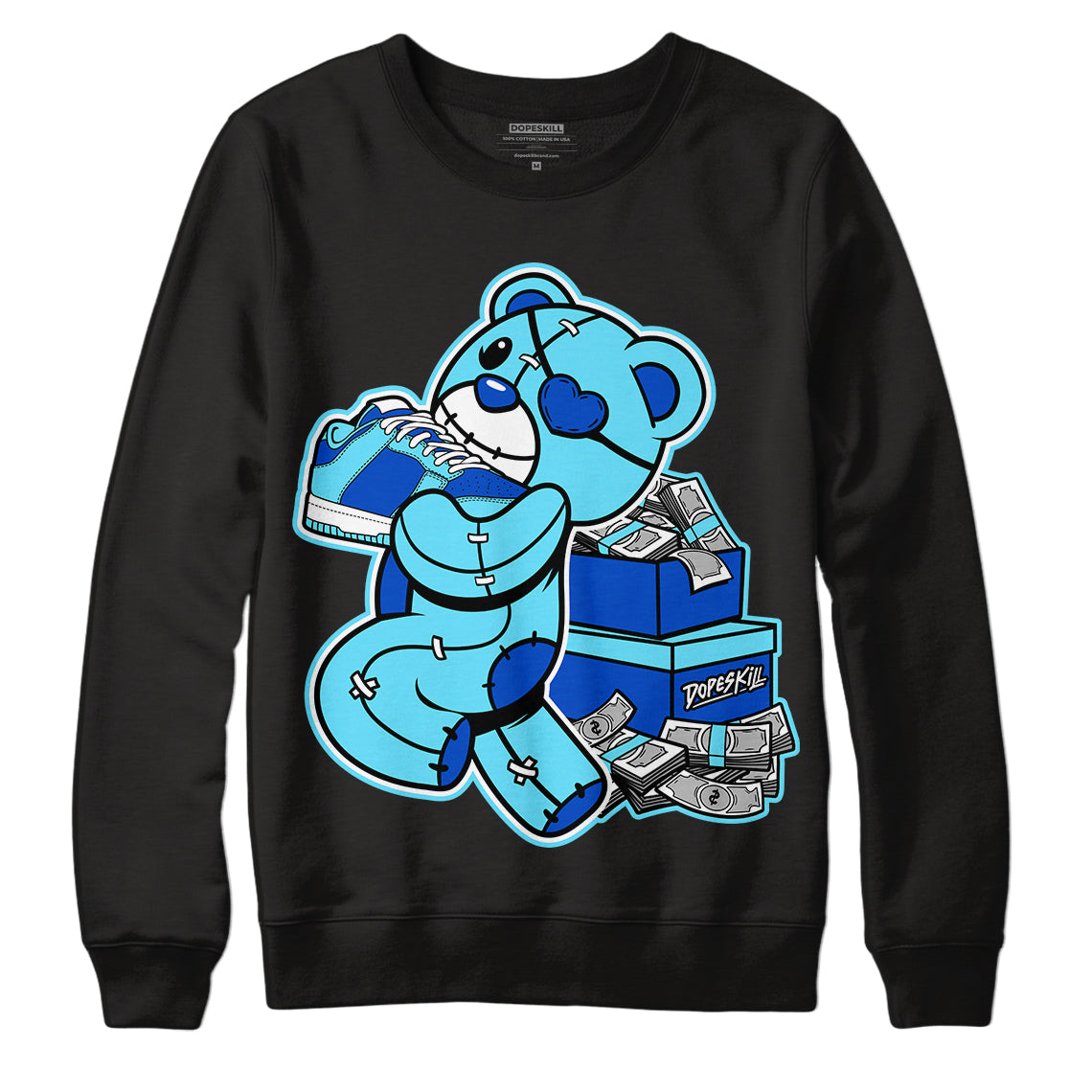 SB Dunk Argon superstreetwear Sweatshirt Bear Steals Sneaker Graphic