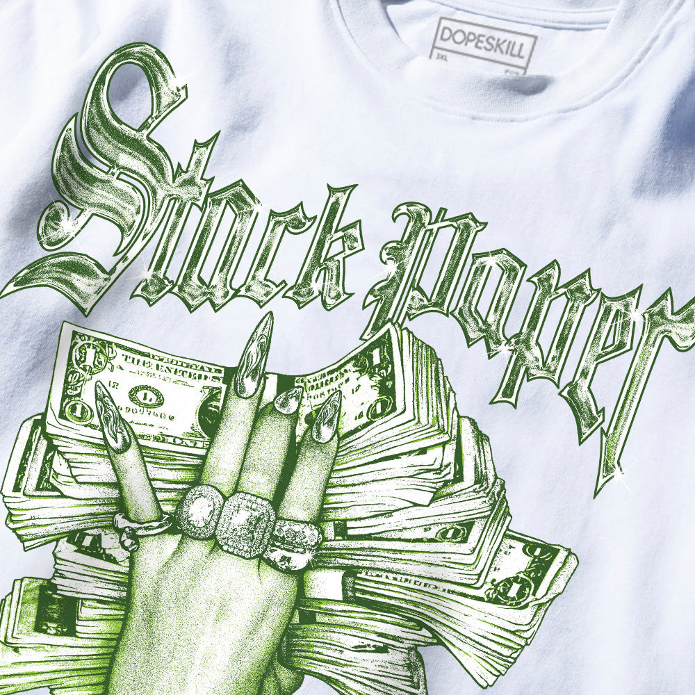Stack Paper Neon Green Graphic superstreetwear Premium T-Shirt