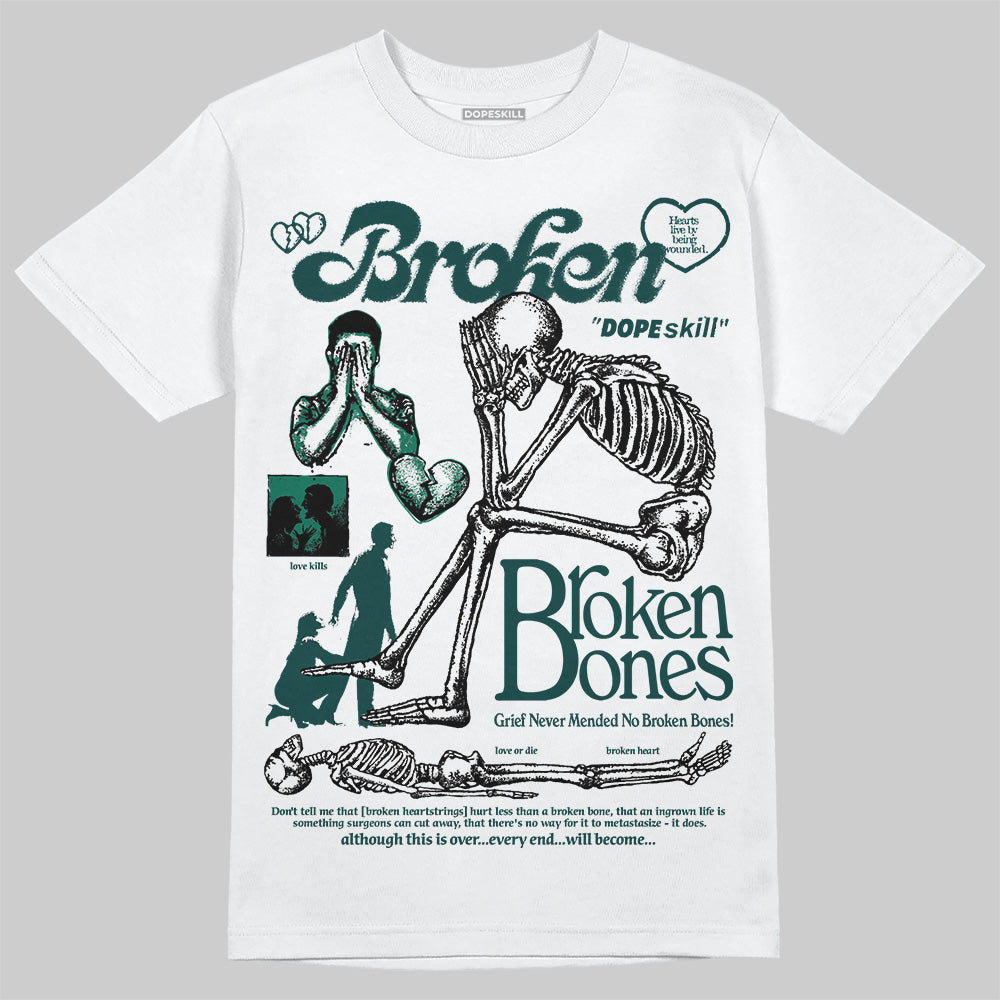 Oxidized Green 4s superstreetwear T-Shirt Broken Bones Graphic