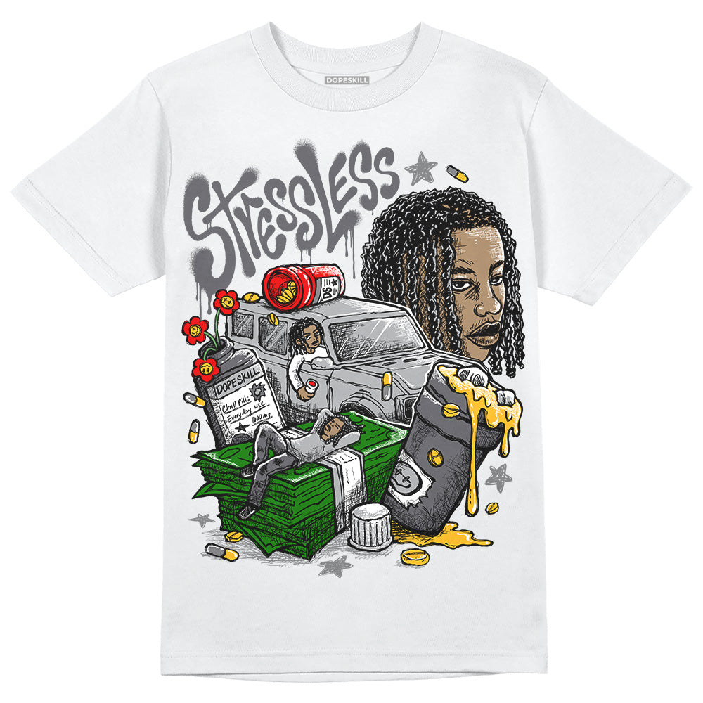 Wet Cement 4s superstreetwear T-Shirt Stressless Graphic