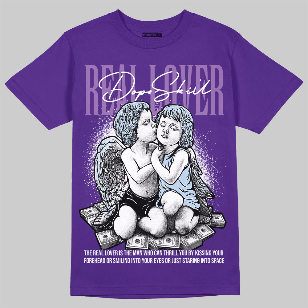 Grape 5s superstreetwear T-Shirt Real Lover Graphic