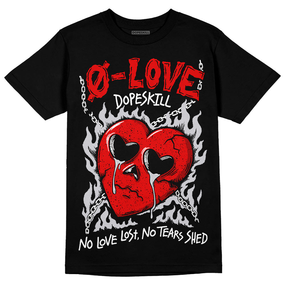 Red Cement 4S superstreetwear T-Shirt Crying Heart Graphic